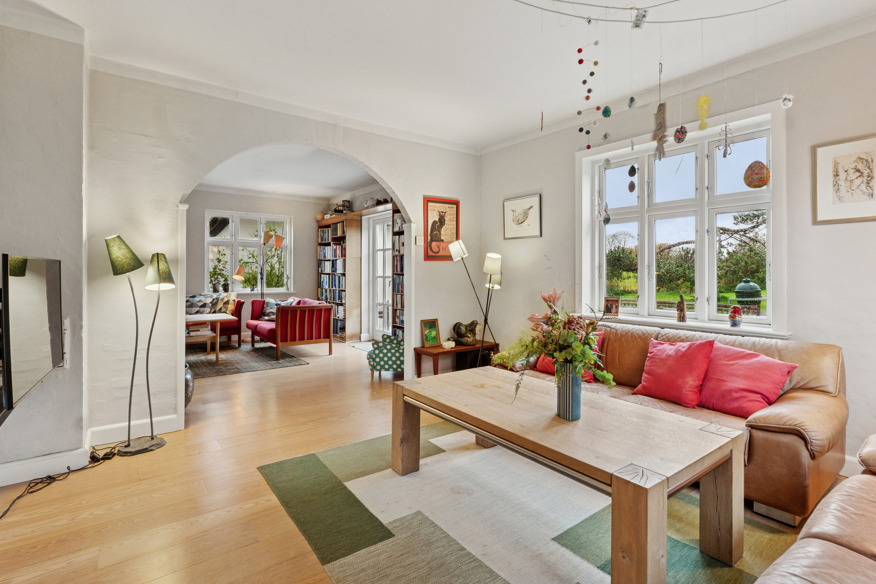 Fremhævet stue billede i fuldskærmstilstand. Billede af Strandvejen 44, 5882 Vejstrup