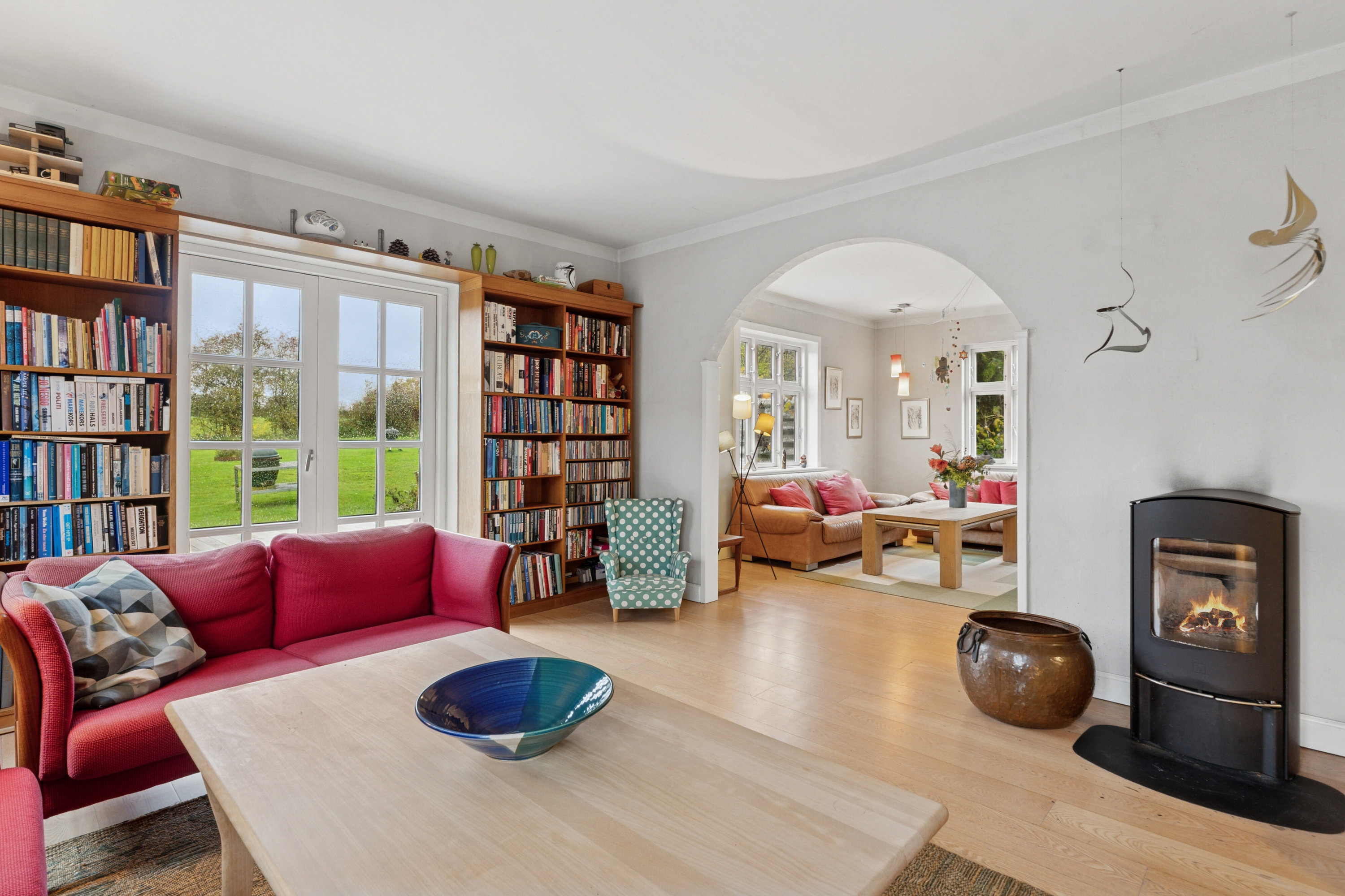 Fremhævet stue billede i fuldskærmstilstand. Billede af Strandvejen 44, 5882 Vejstrup