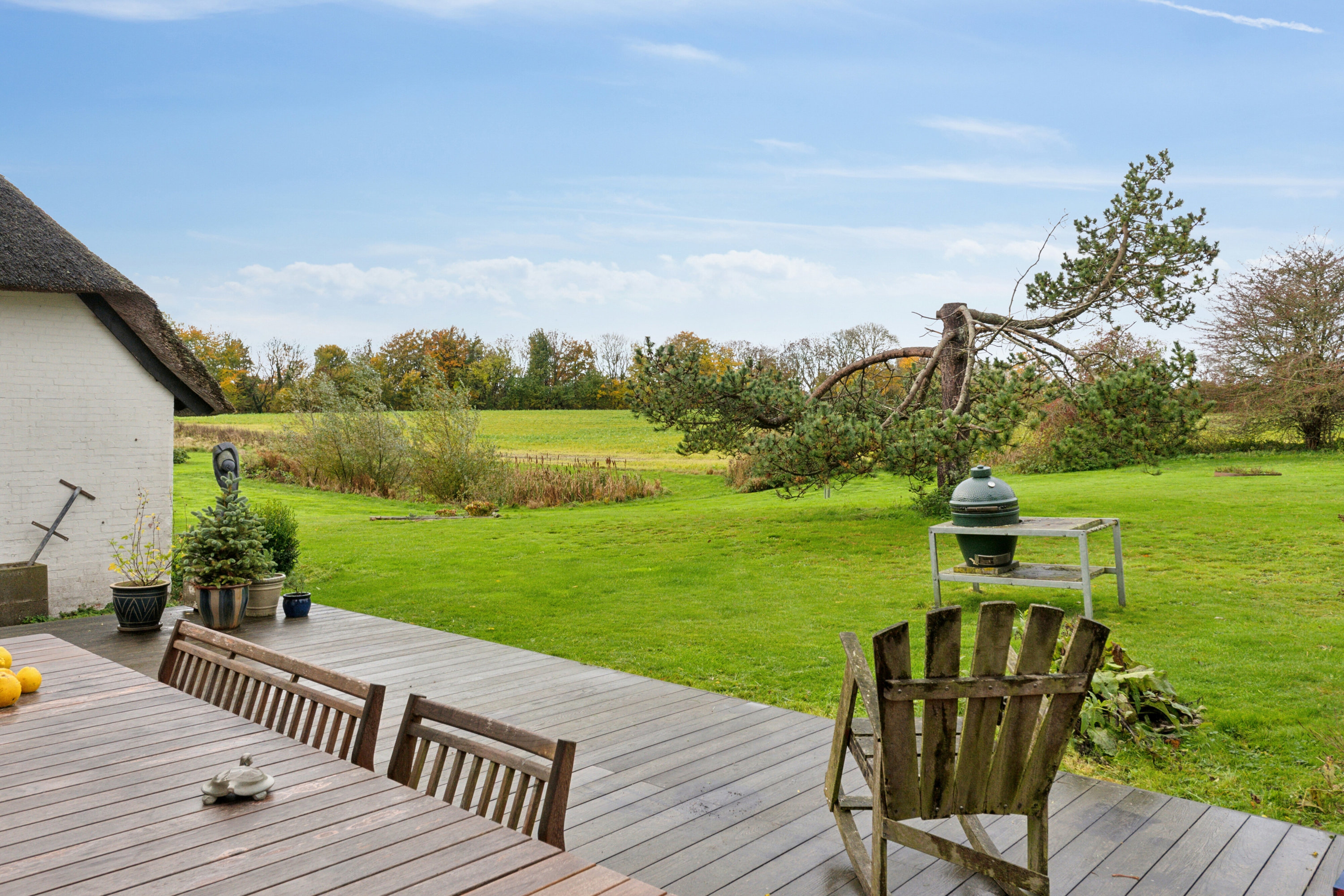 Fremhævet terrasse billede i fuldskærmstilstand. Billede af Strandvejen 44, 5882 Vejstrup