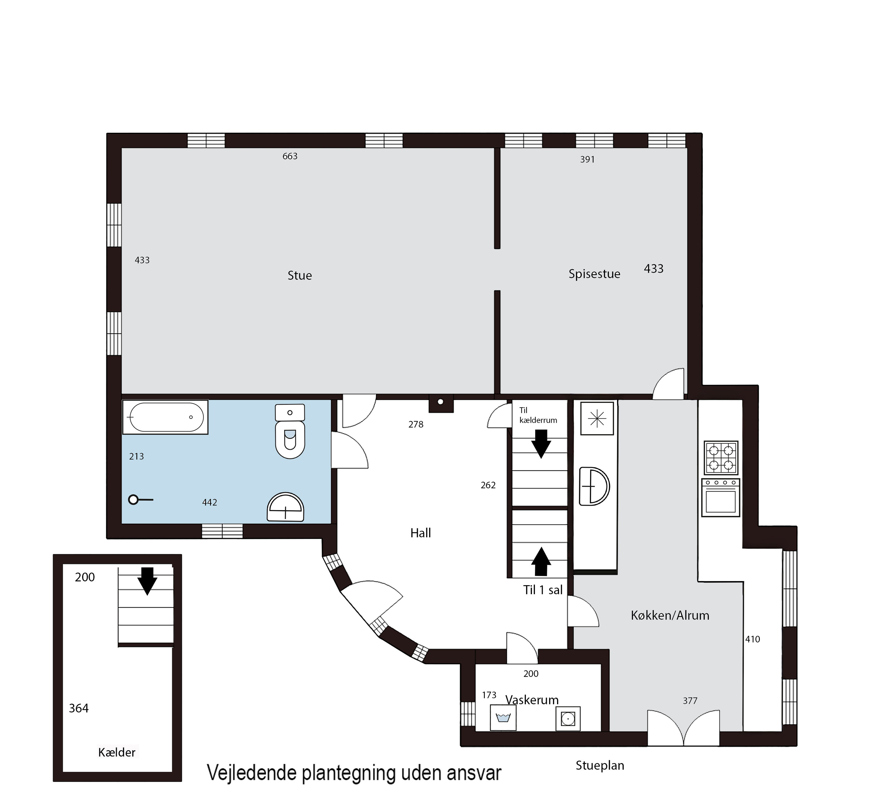 Plantegninger billede af Fåborgvej 2, 5610 Assens