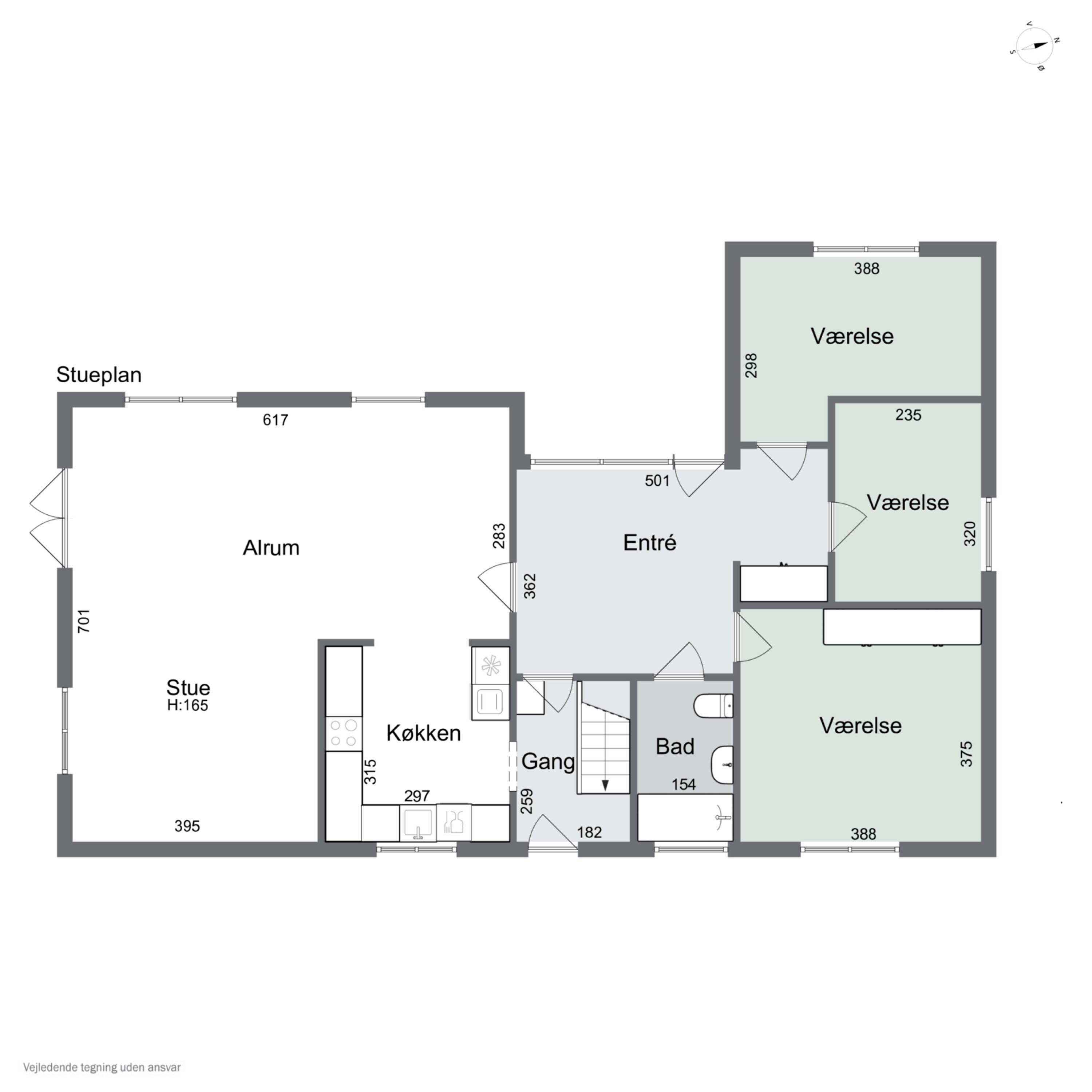 Plantegninger billede af Korup Tværvej 1A, Korup, 5210 Odense NV