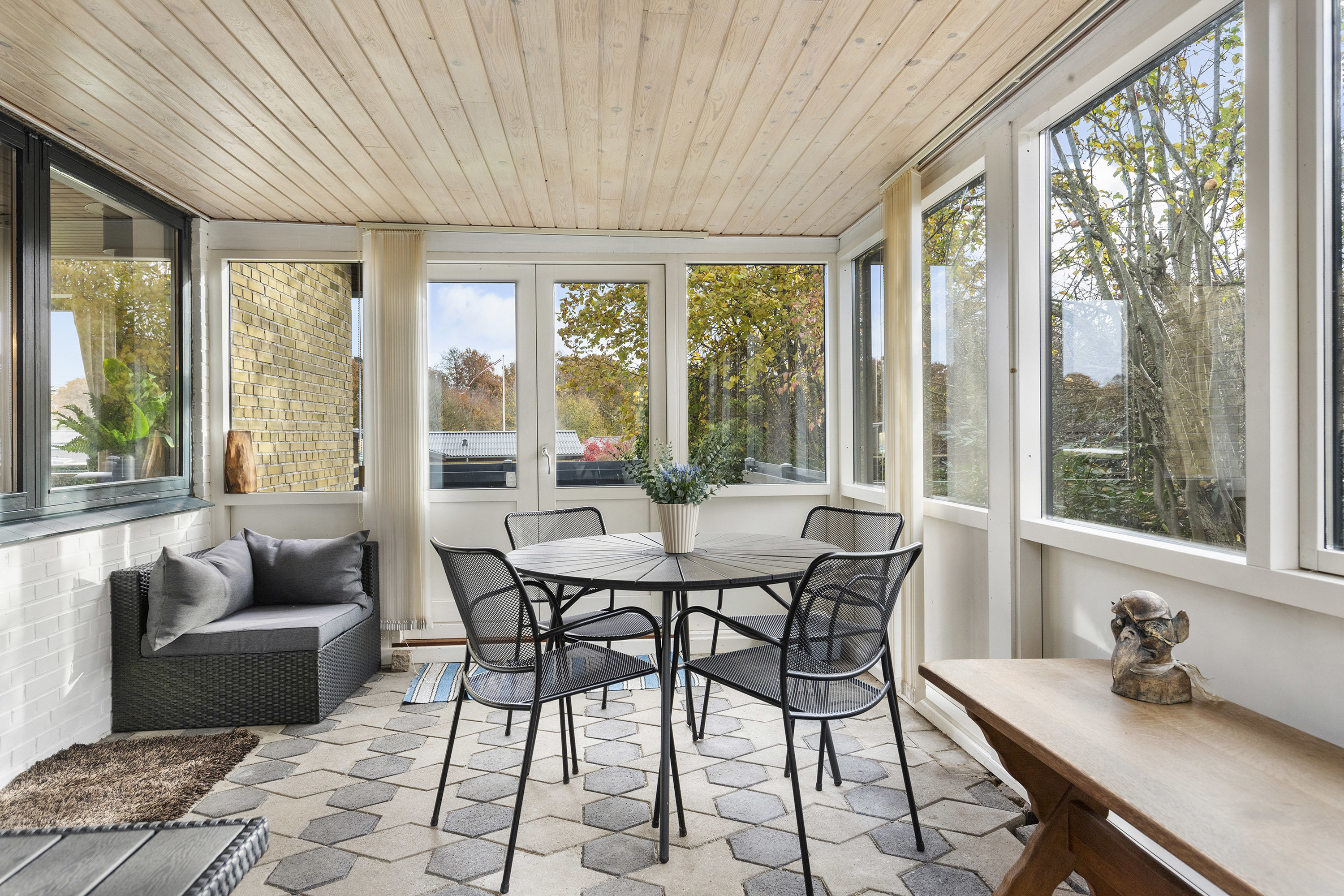 Fremhævet udestue billede i fuldskærmstilstand. Billede af Ansgarsvej 2, 9600 Aars