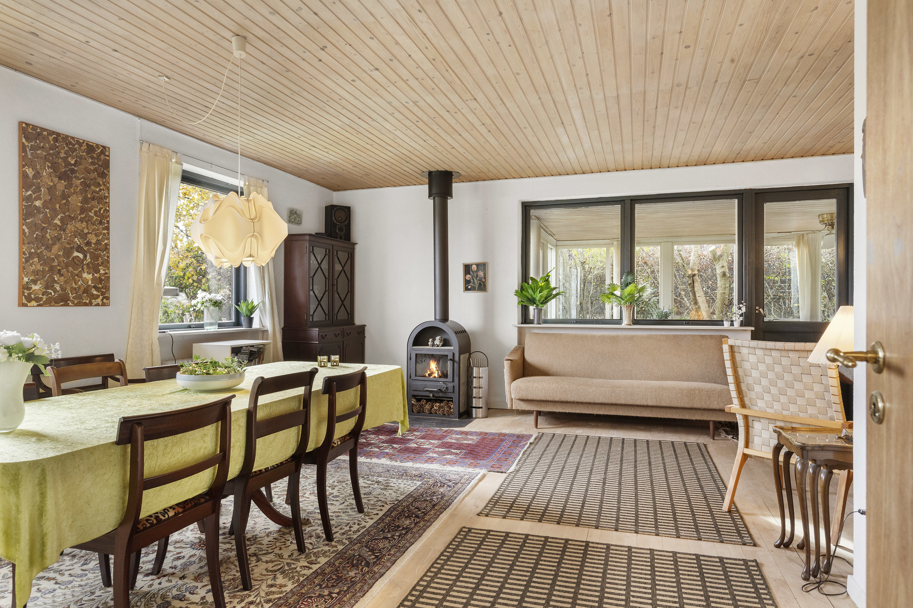 Fremhævet stue billede i fuldskærmstilstand. Billede af Ansgarsvej 2, 9600 Aars