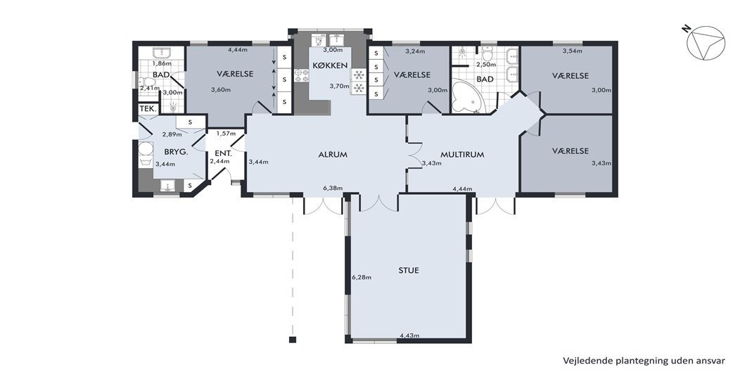 Plantegninger billede af Skovkildeparken 73, Virring, 8660 Skanderborg