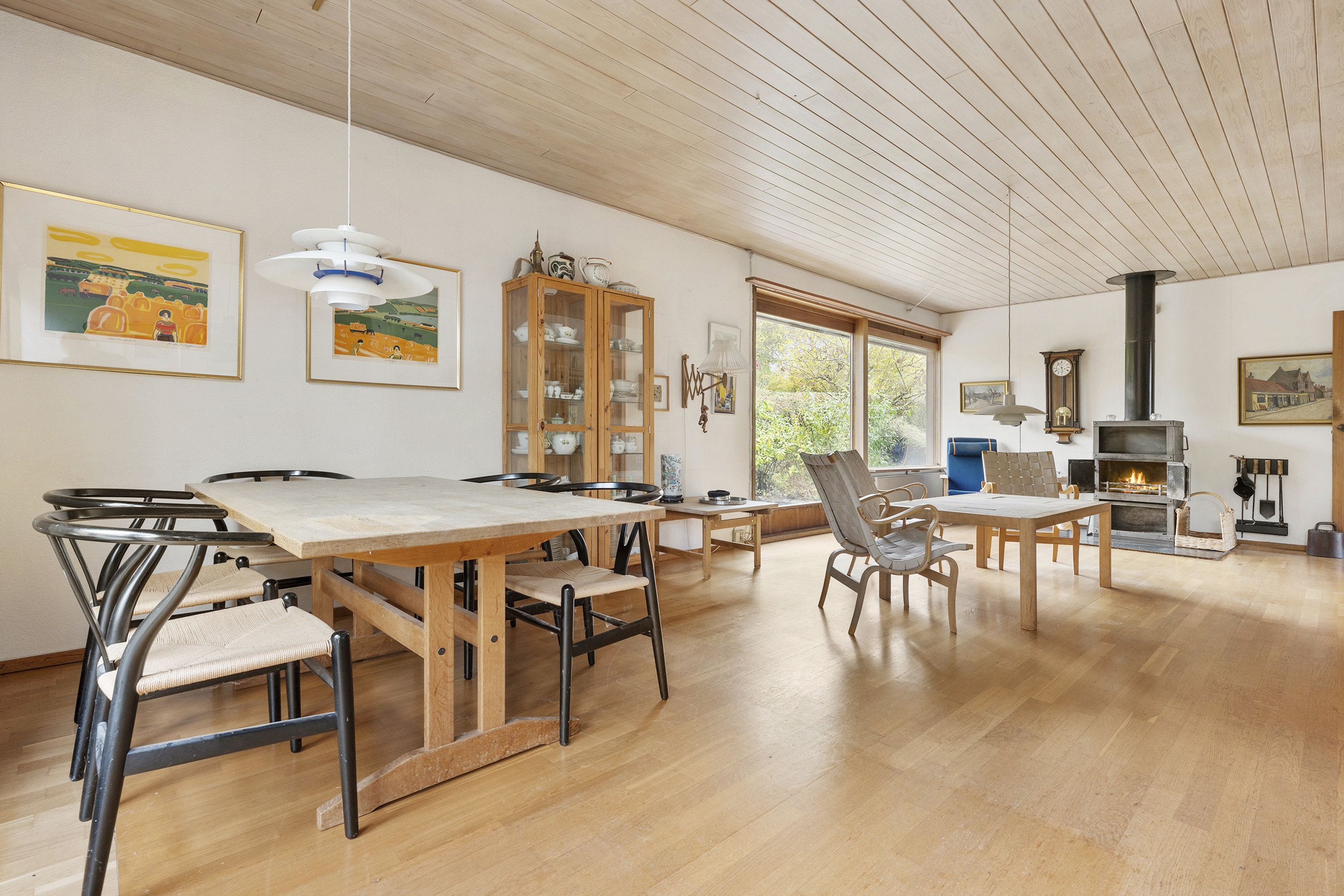 Fremhævet spisestue billede i fuldskærmstilstand. Billede af Pilekæret 3, 2840 Holte