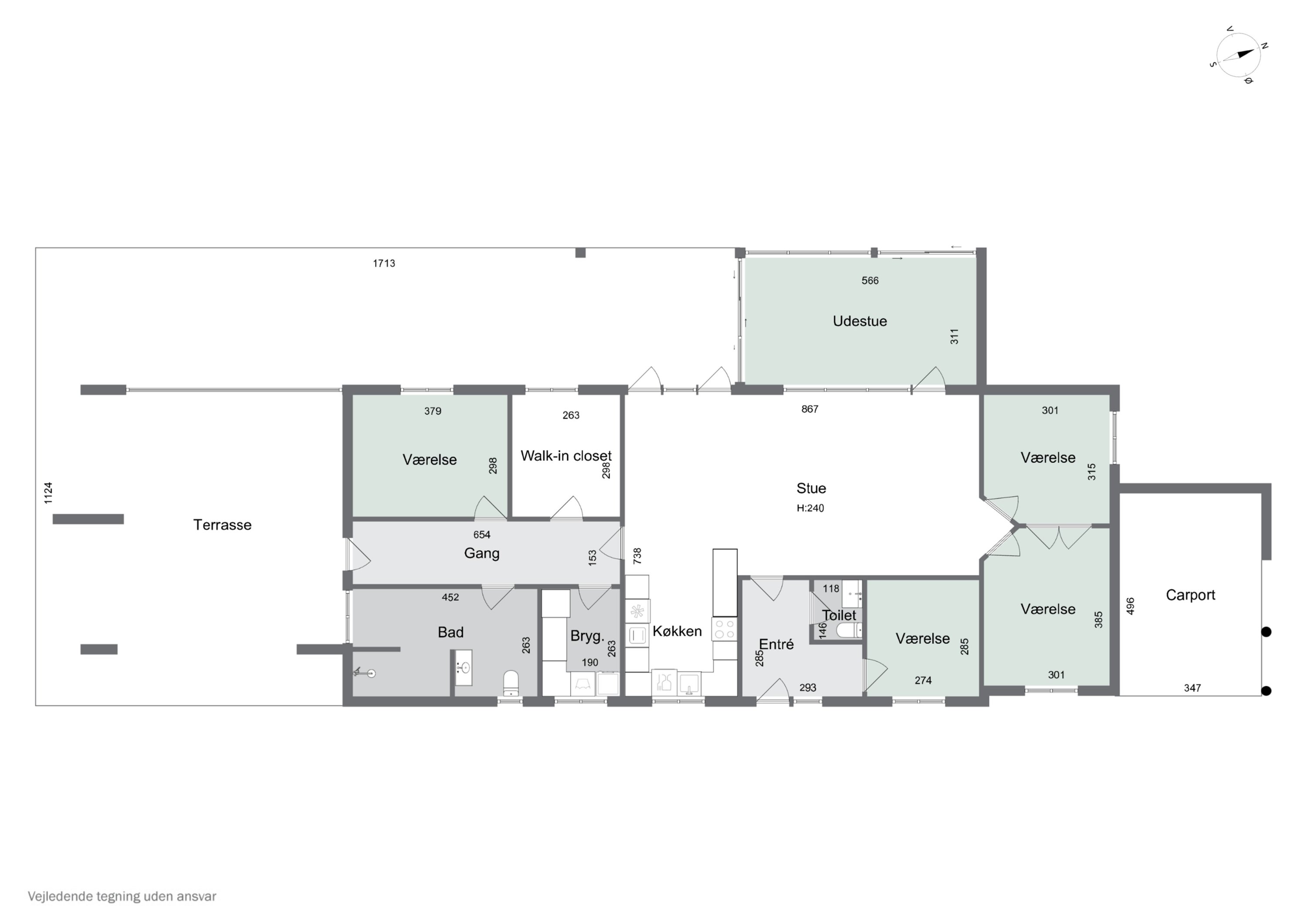 Plantegninger billede af Marie Bregendahls Vej 57, 7430 Ikast