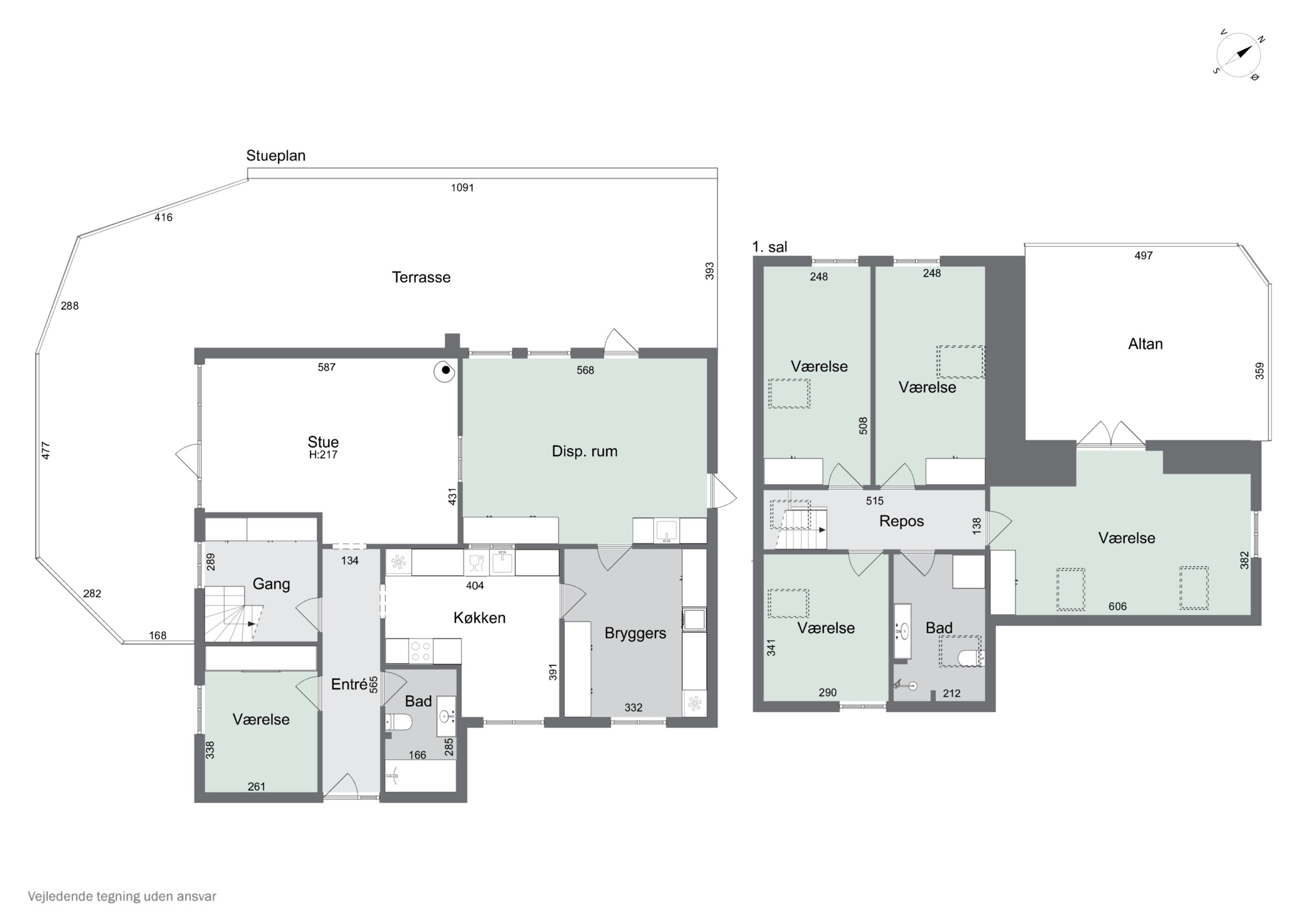 Plantegninger billede af Melby Enghavevej 7, Enghaven, 3300 Frederiksværk