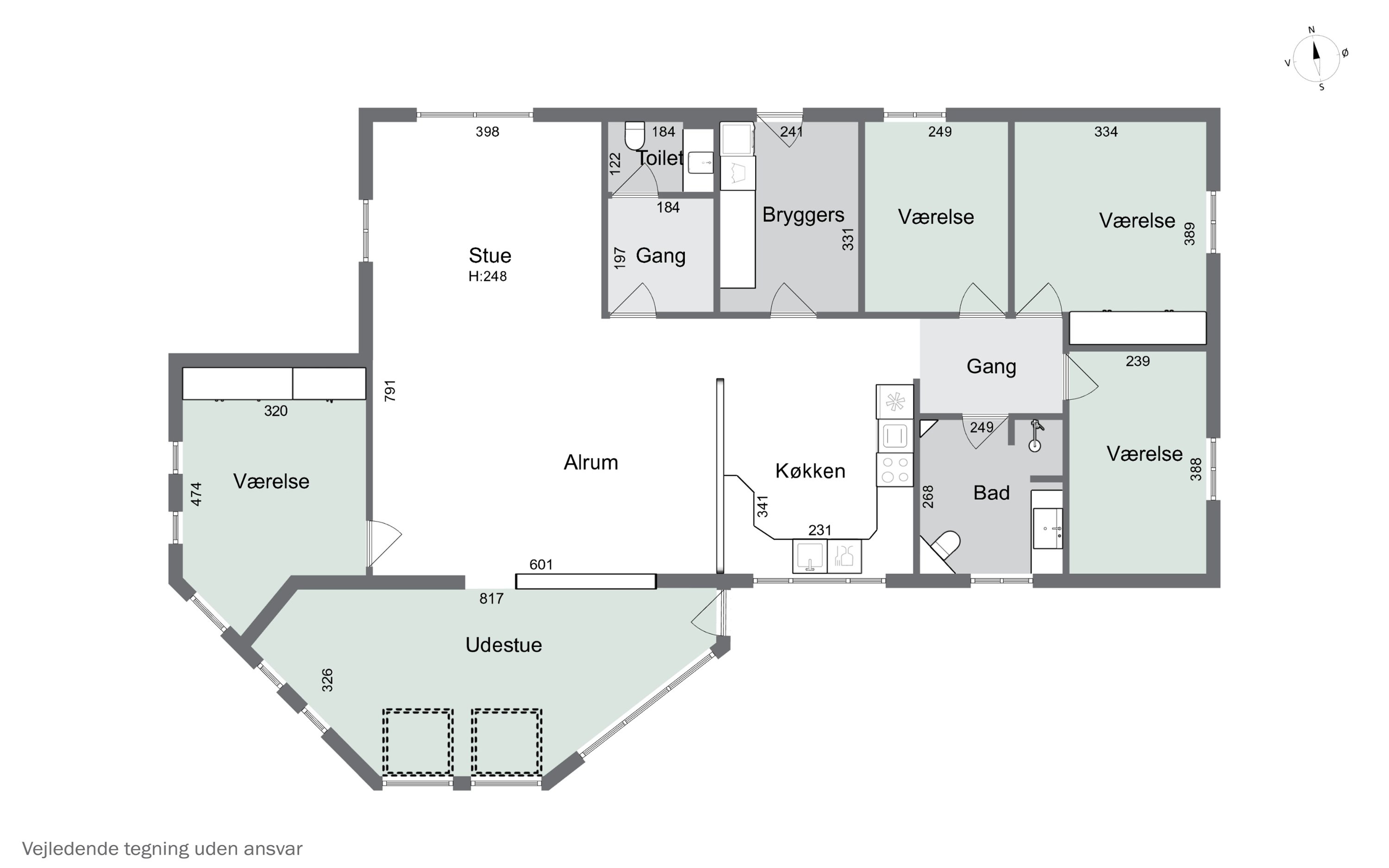 Plantegninger billede af Tyttebærvej 4, Agger, 7770 Vestervig