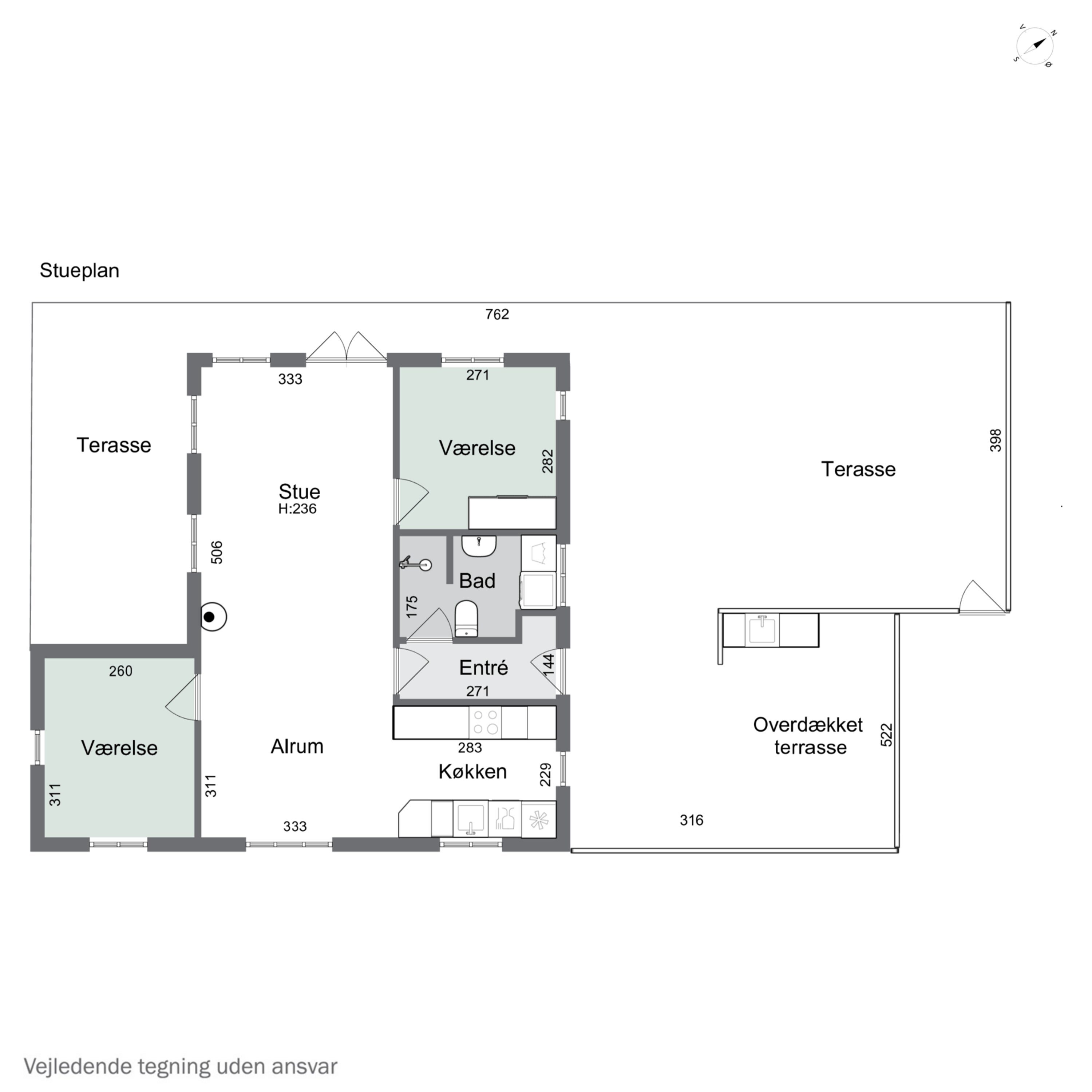 Plantegninger billede af Ved Bækken 7, Hasmark Strand, 5450 Otterup