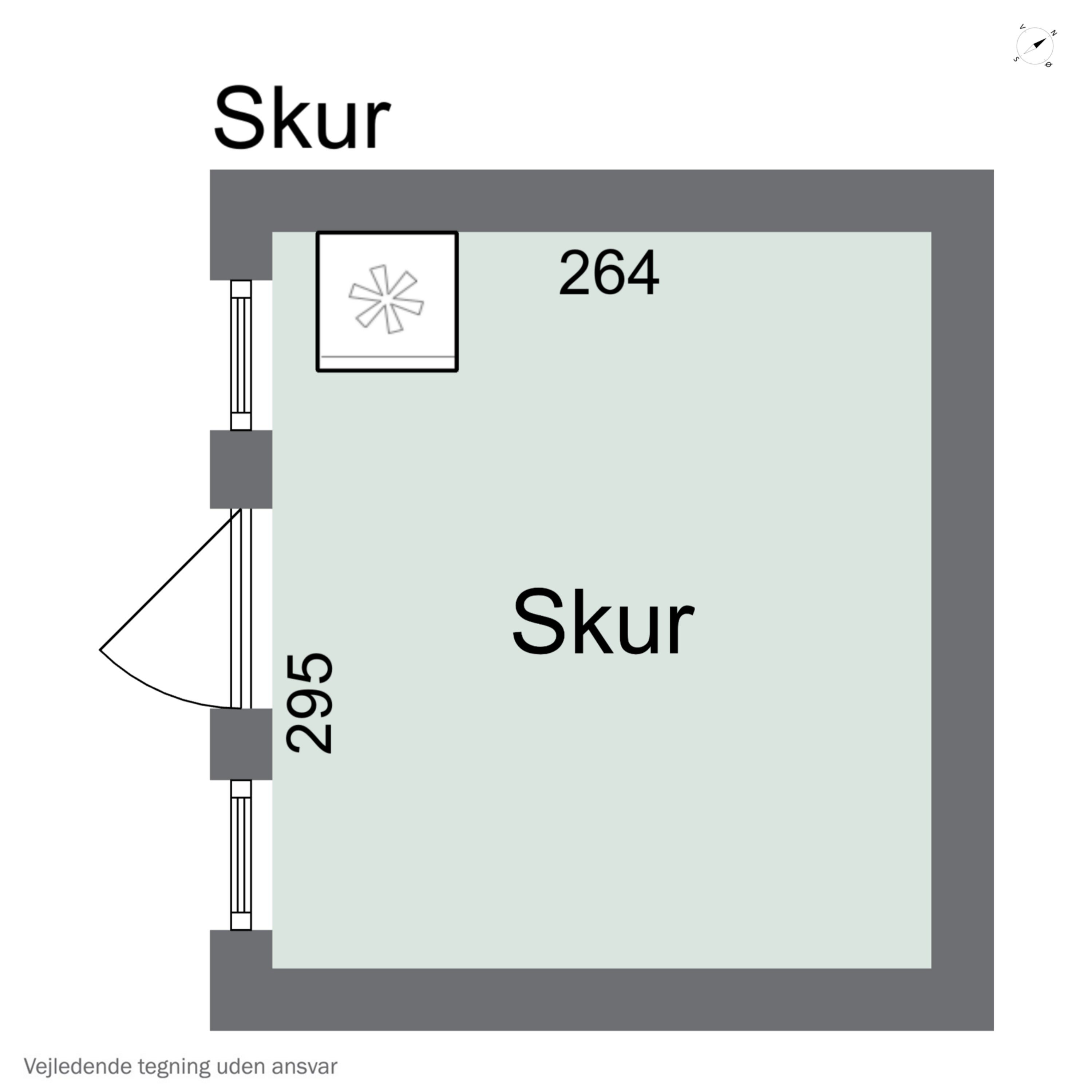 Plantegninger billede af Ved Bækken 7, Hasmark Strand, 5450 Otterup
