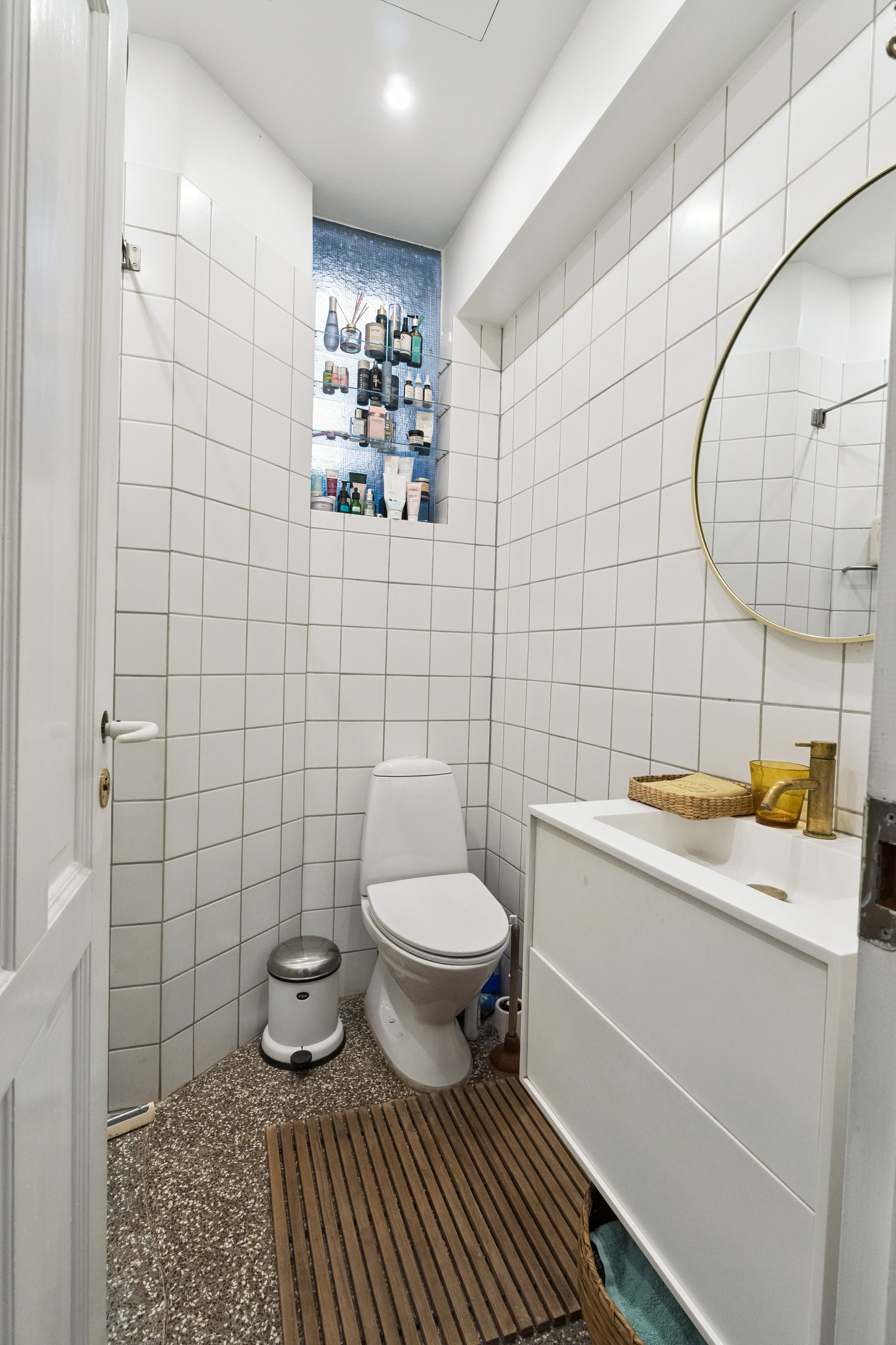 Fremhævet badeværelse billede i fuldskærmstilstand. Billede af Vejrøgade 5, 2. tv., 2100 København Ø