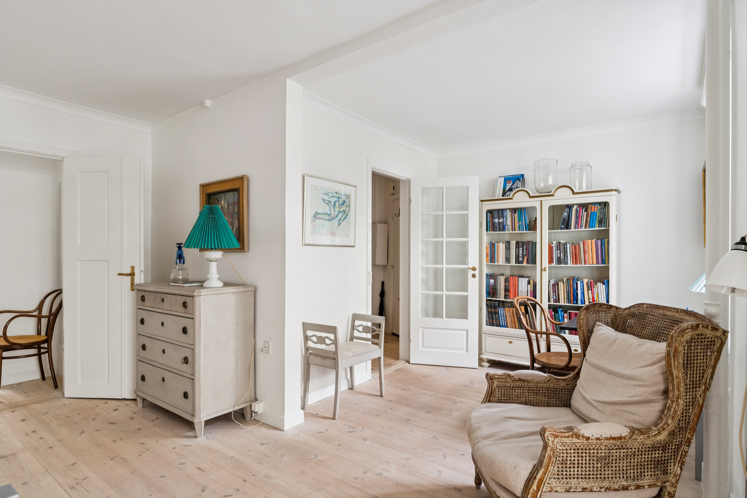 Fremhævet stue billede i fuldskærmstilstand. Billede af Strynøgade 4, st.. tv., 2100 København Ø