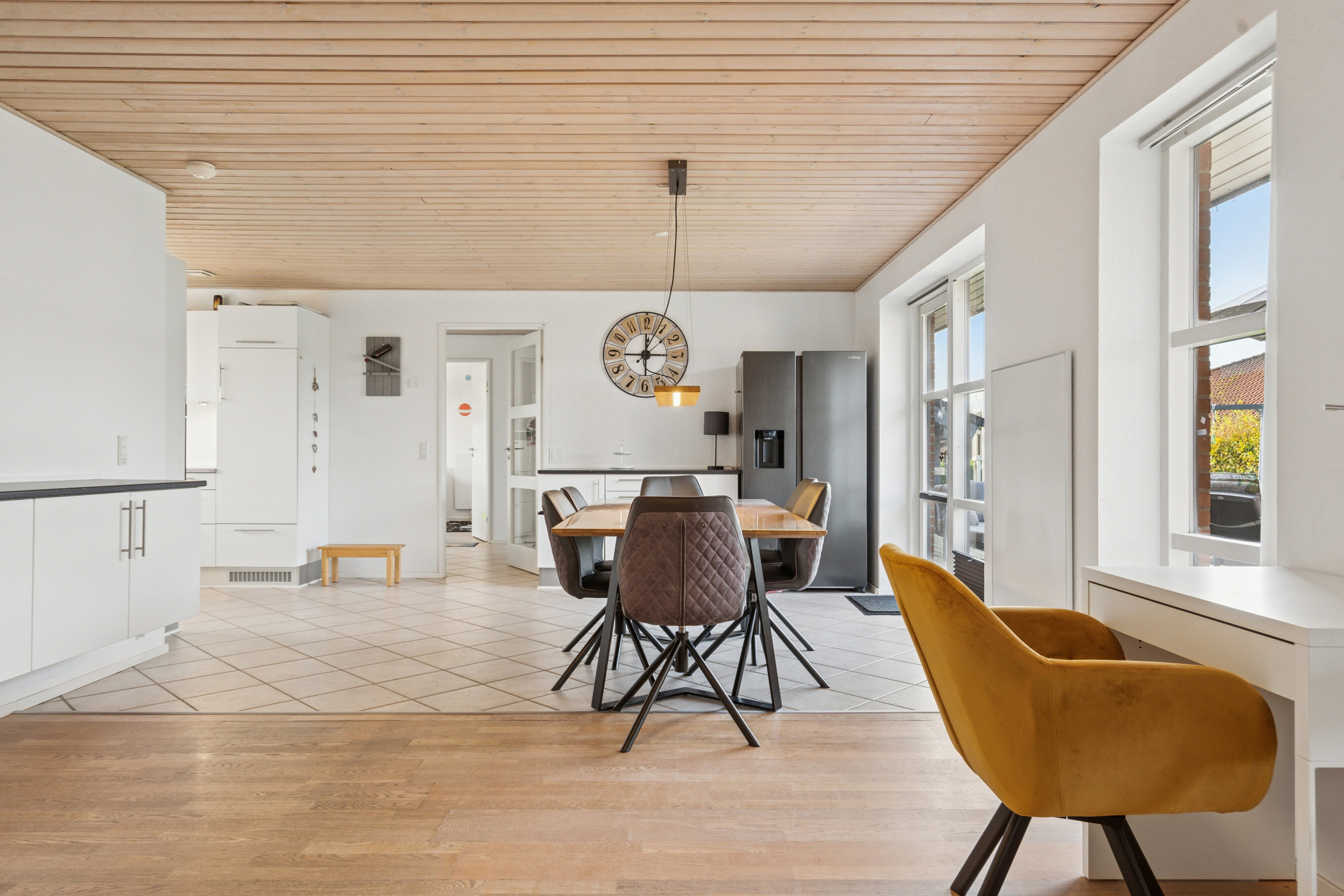 Fremhævet køkkenalrum billede i fuldskærmstilstand. Billede af Midtkobbel 42, Kollund, 6340 Kruså