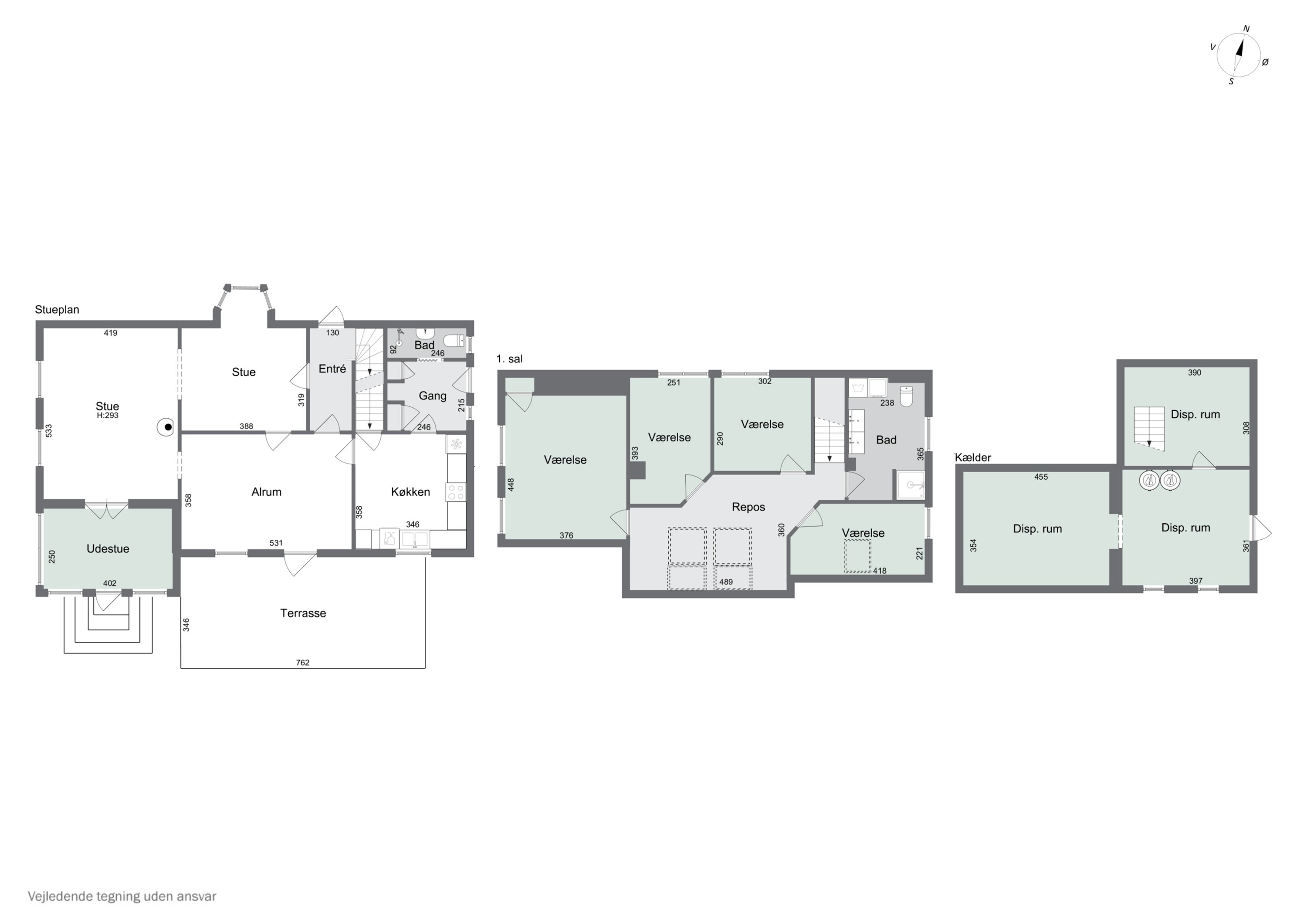 Plantegninger billede af Vinkelvej 17, Kollund, 6340 Kruså