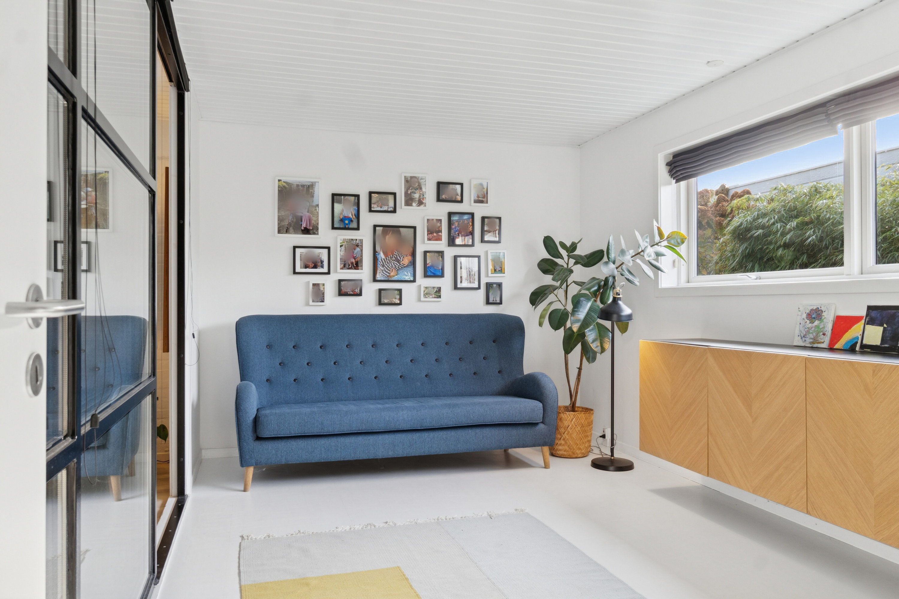 Fremhævet stue billede i fuldskærmstilstand. Billede af Obovej 6, 4200 Slagelse