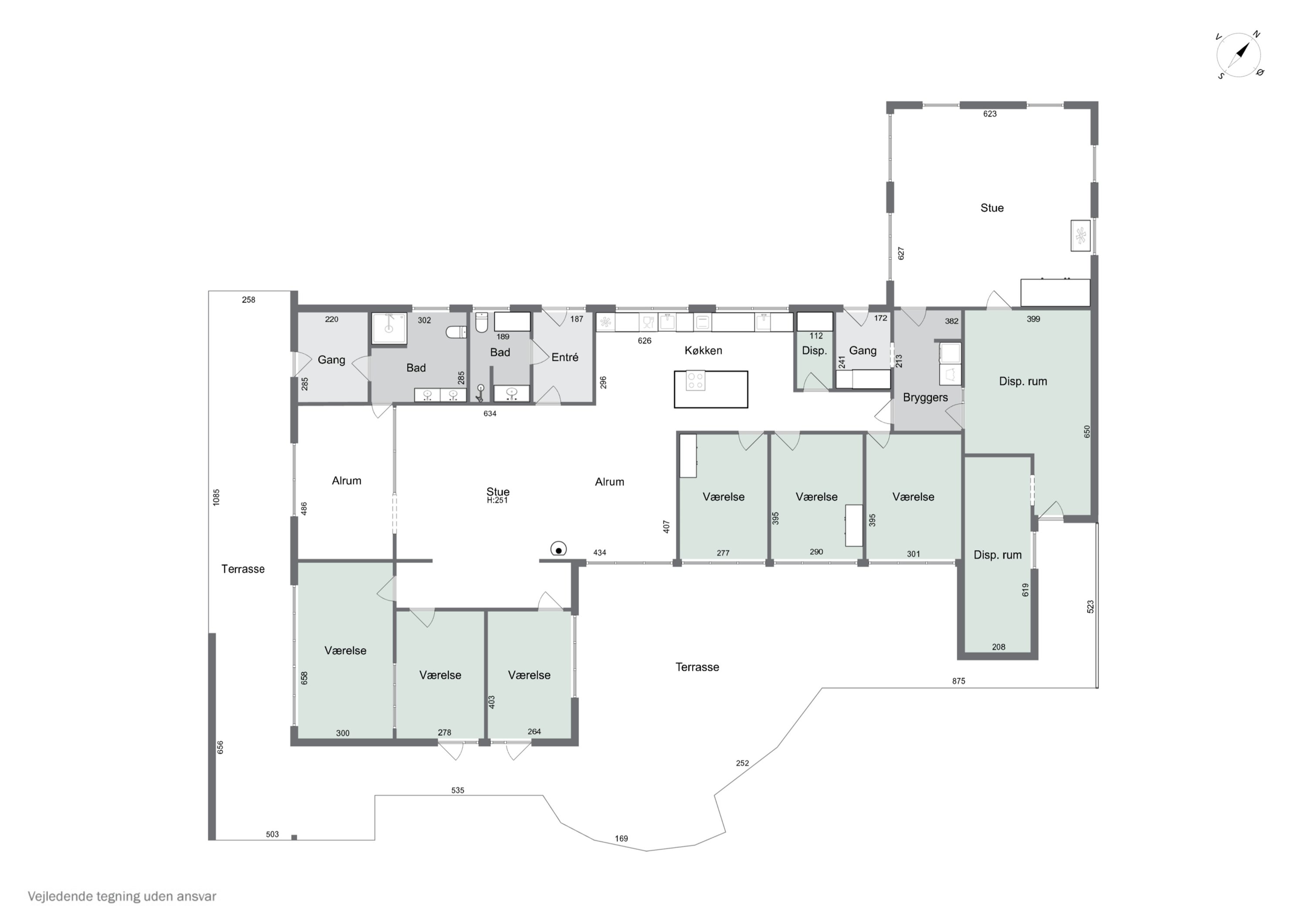 Plantegninger billede af Obovej 6, 4200 Slagelse