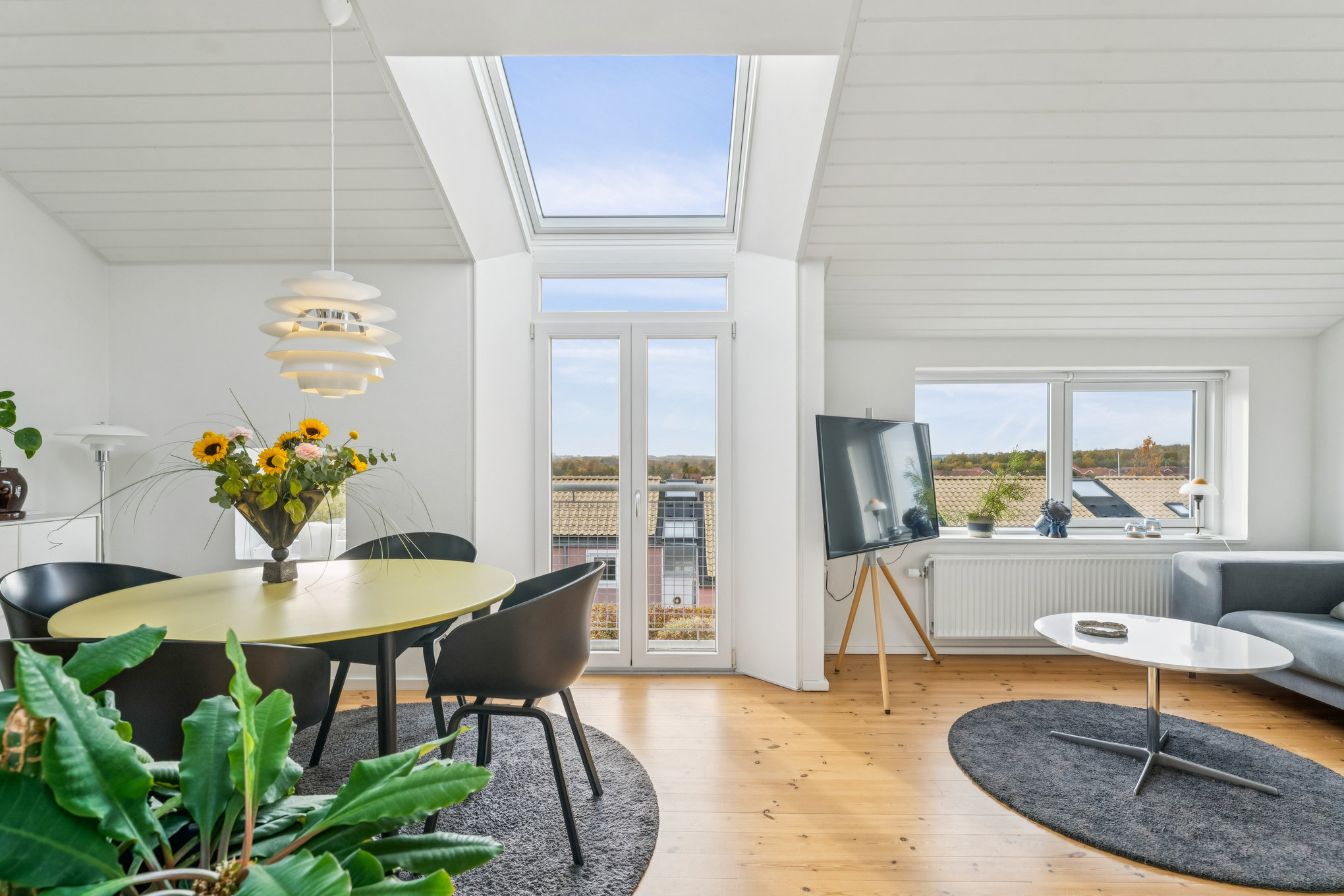 Fremhævet stue billede i fuldskærmstilstand. Billede af Skytten 110, 8920 Randers NV