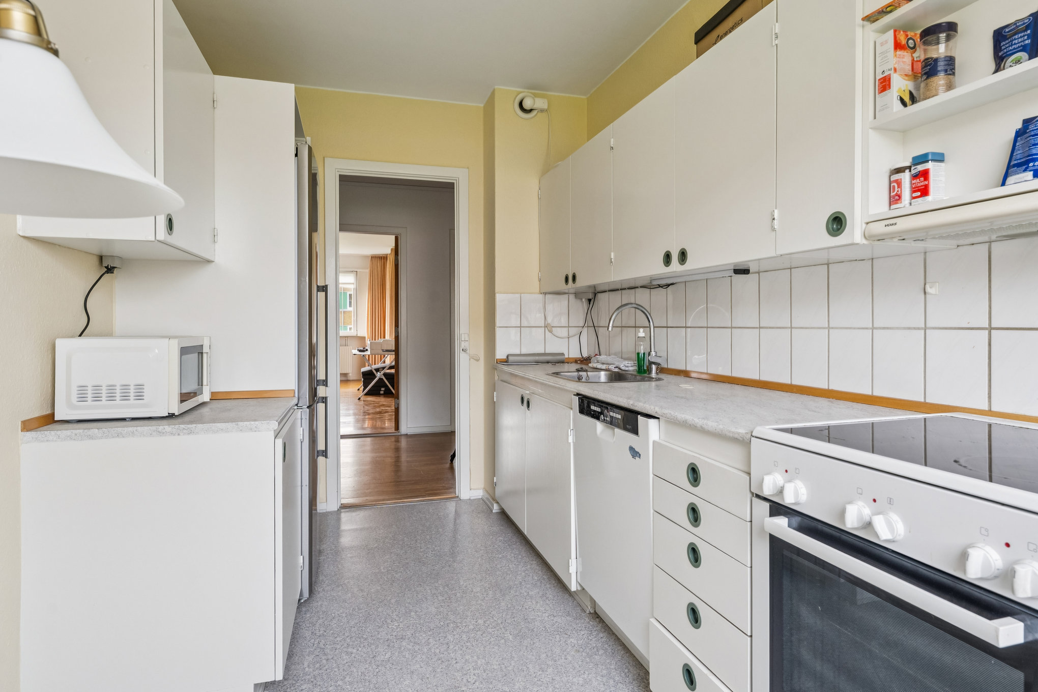 Fremhævet køkken billede i fuldskærmstilstand. Billede af Skelvangsvej 113, 1. th., 8920 Randers NV