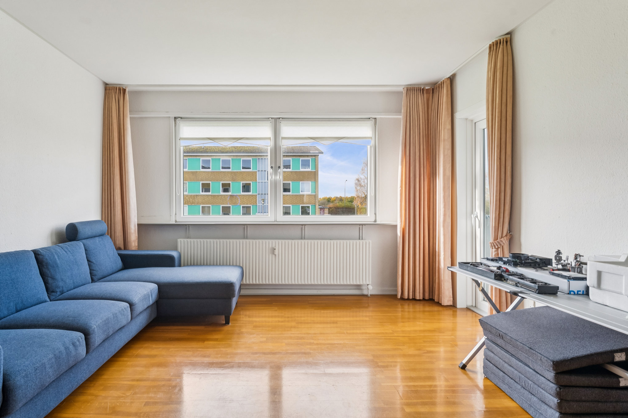 Fremhævet stue billede i fuldskærmstilstand. Billede af Skelvangsvej 113, 1. th., 8920 Randers NV