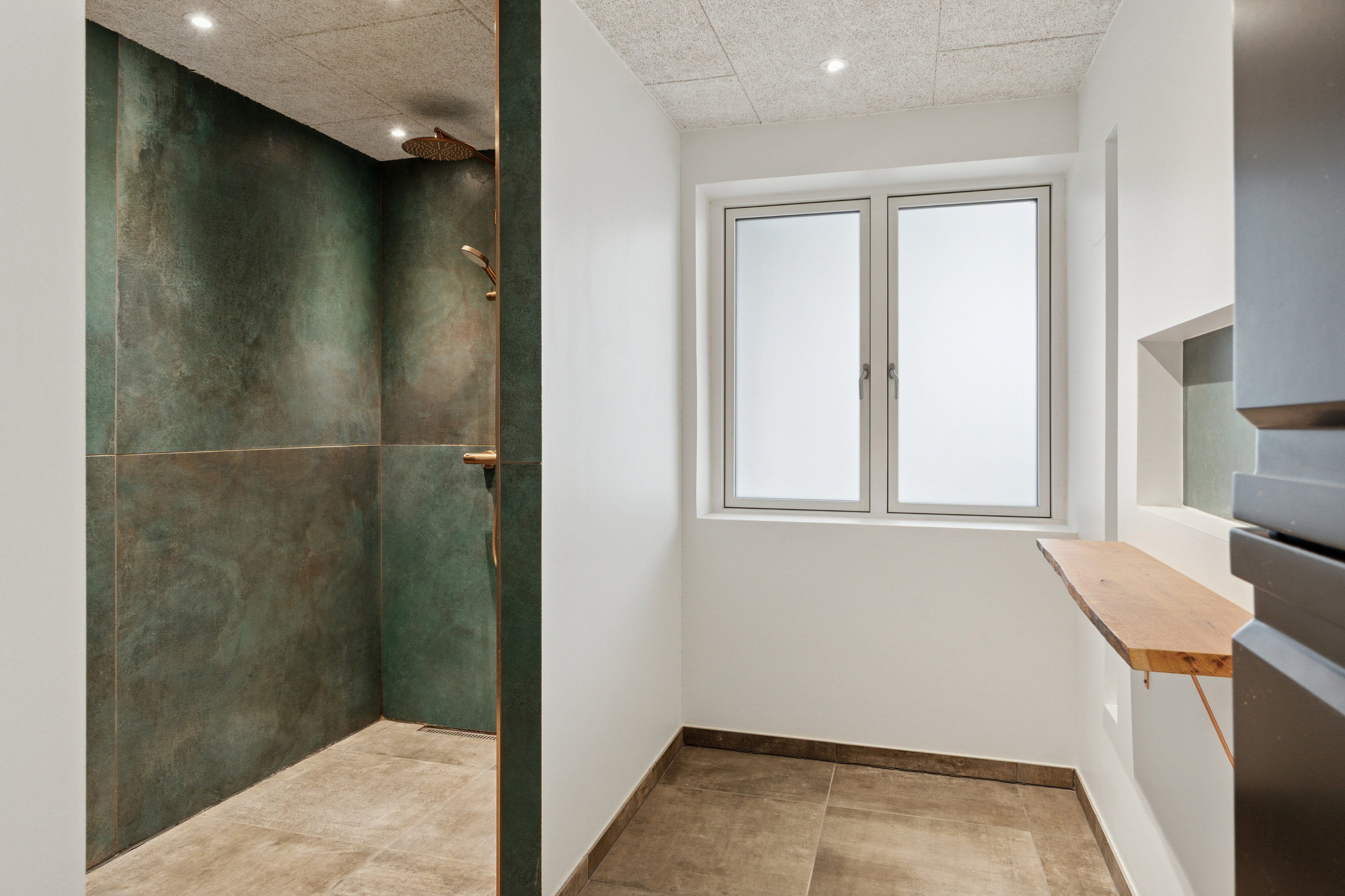 Fremhævet badeværelse billede i fuldskærmstilstand. Billede af Marie Bregendahls Vej 57, 7430 Ikast