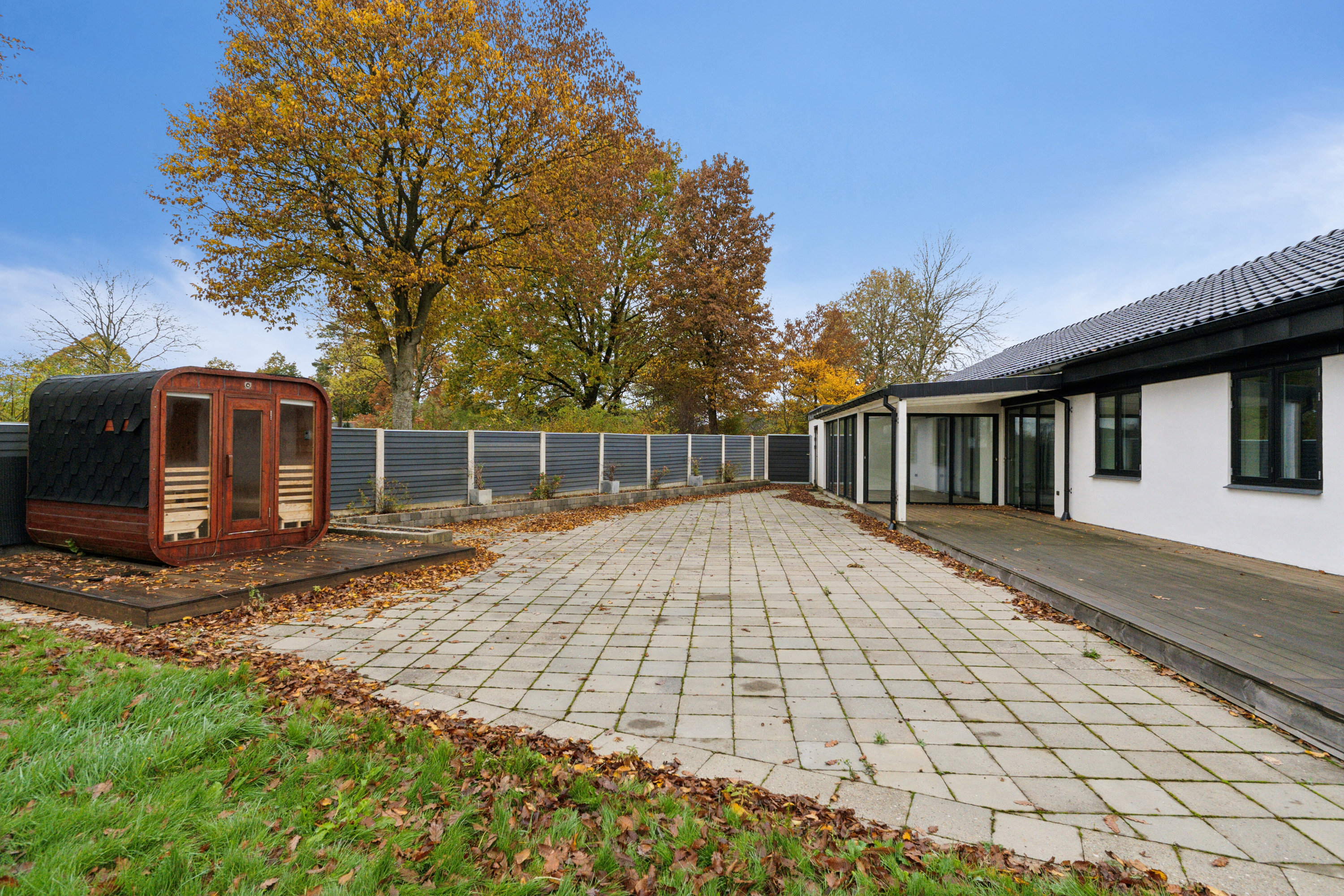 Fremhævet set fra vejen billede i fuldskærmstilstand. Billede af Marie Bregendahls Vej 57, 7430 Ikast