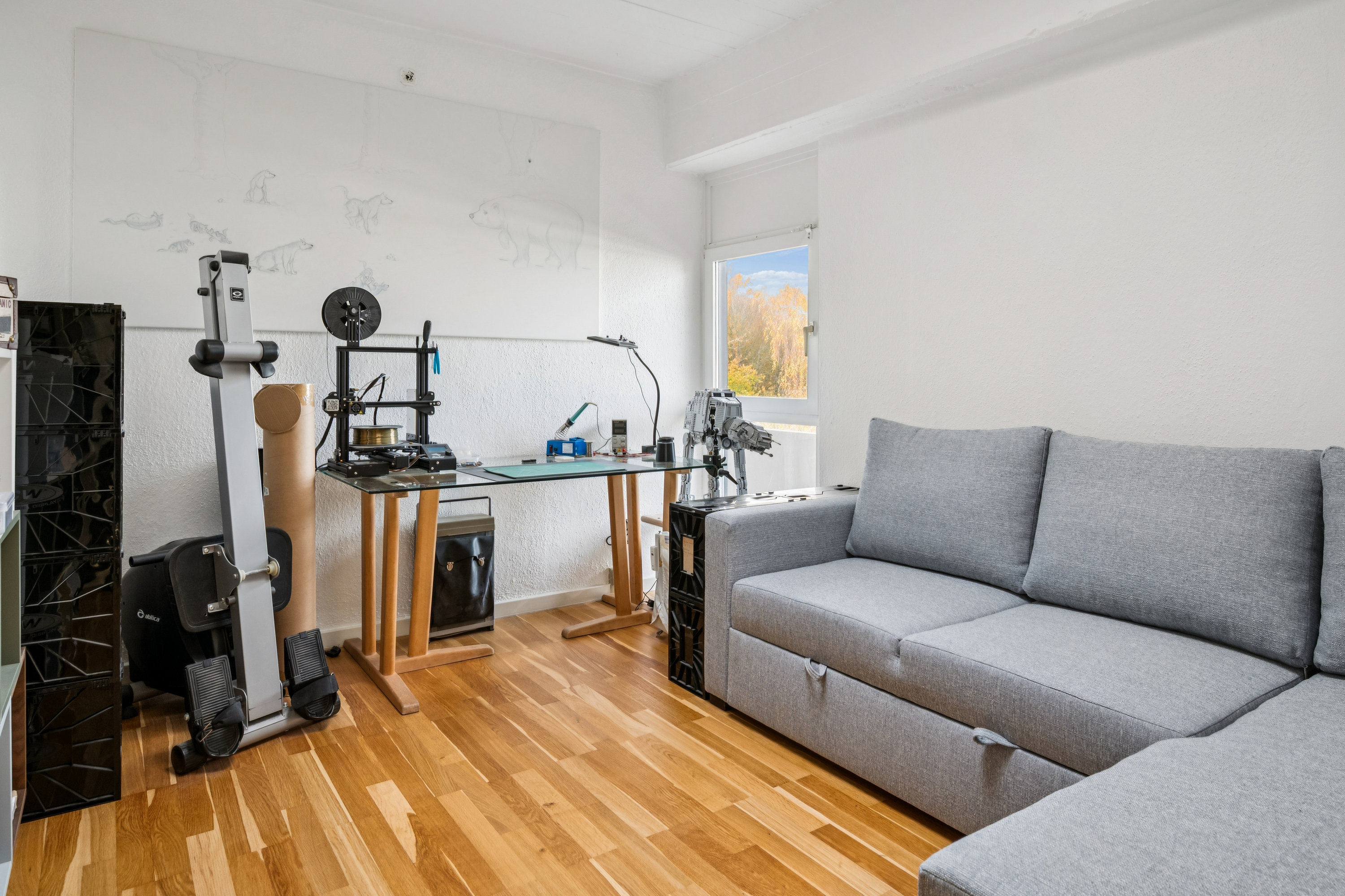 Fremhævet stue billede i fuldskærmstilstand. Billede af Kantorvænget 7, 2. 155., 8240 Risskov