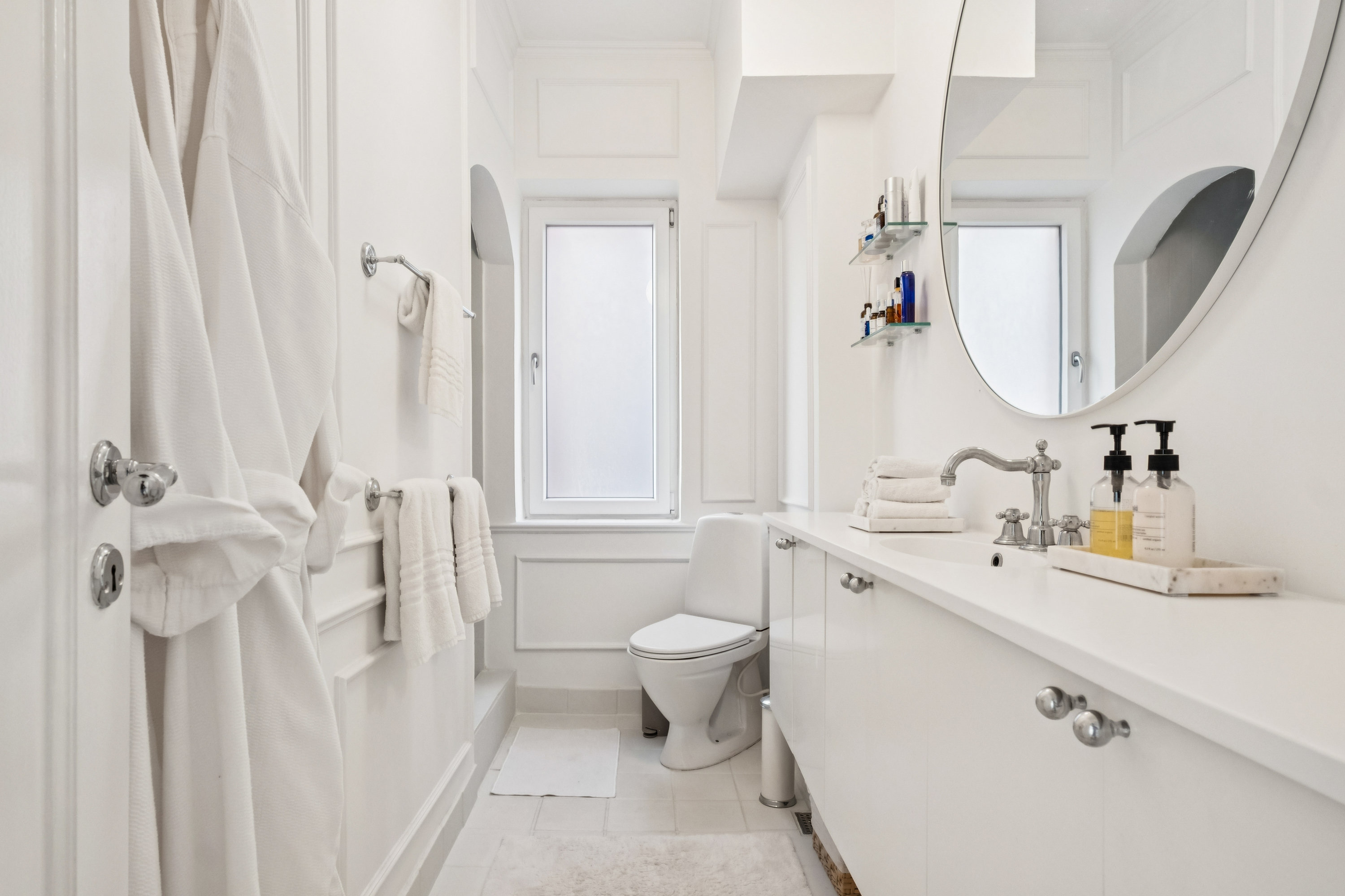 Fremhævet badeværelse billede i fuldskærmstilstand. Billede af Vestre Ringgade 41, 1. tv., 8000 Aarhus C