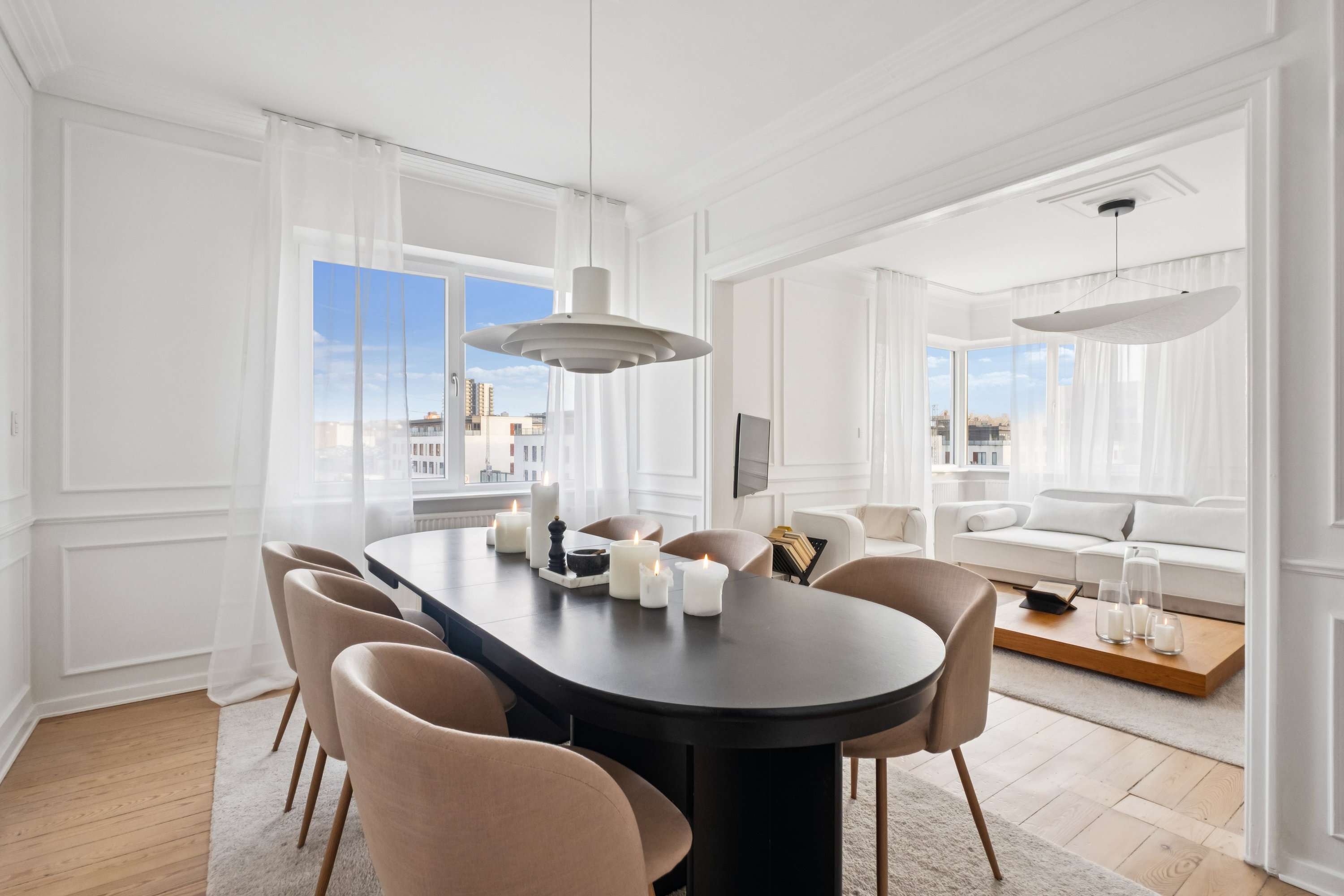 Fremhævet stue billede i fuldskærmstilstand. Billede af Vestre Ringgade 41, 1. tv., 8000 Aarhus C