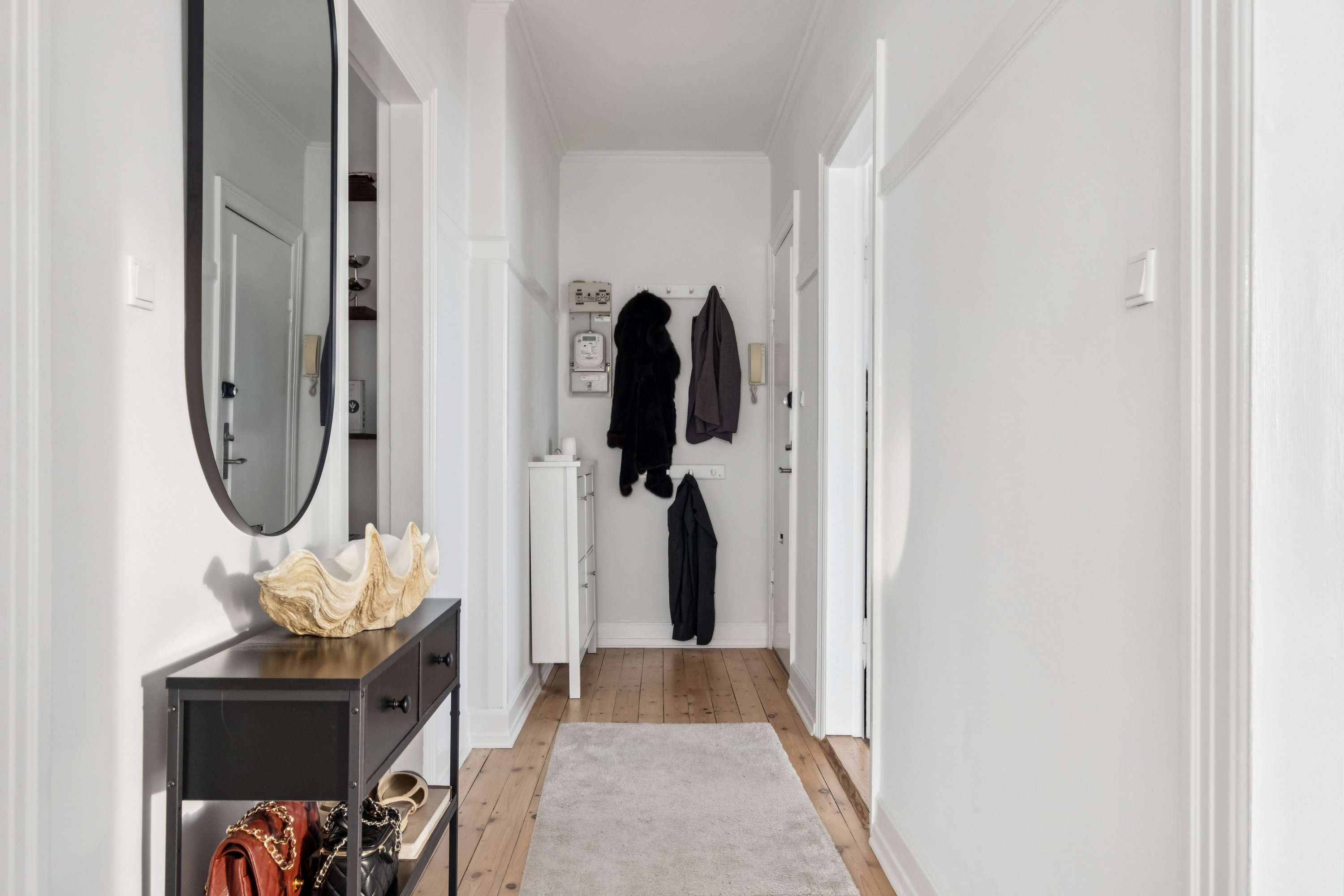 Fremhævet gang billede i fuldskærmstilstand. Billede af Vestre Ringgade 41, 1. tv., 8000 Aarhus C