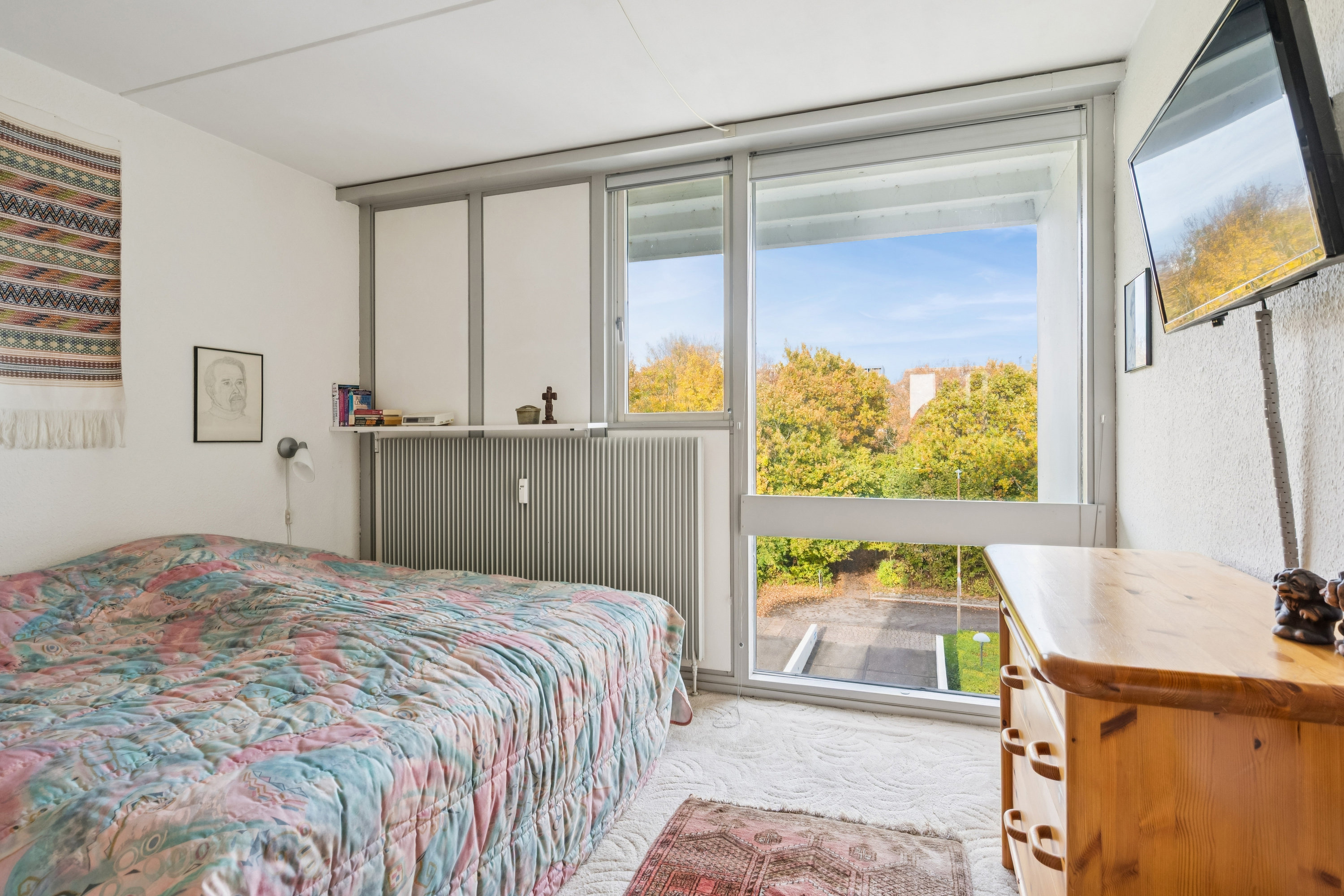 Fremhævet værelse billede i fuldskærmstilstand. Billede af Vestervang 10, 5. 1055., 8000 Aarhus C