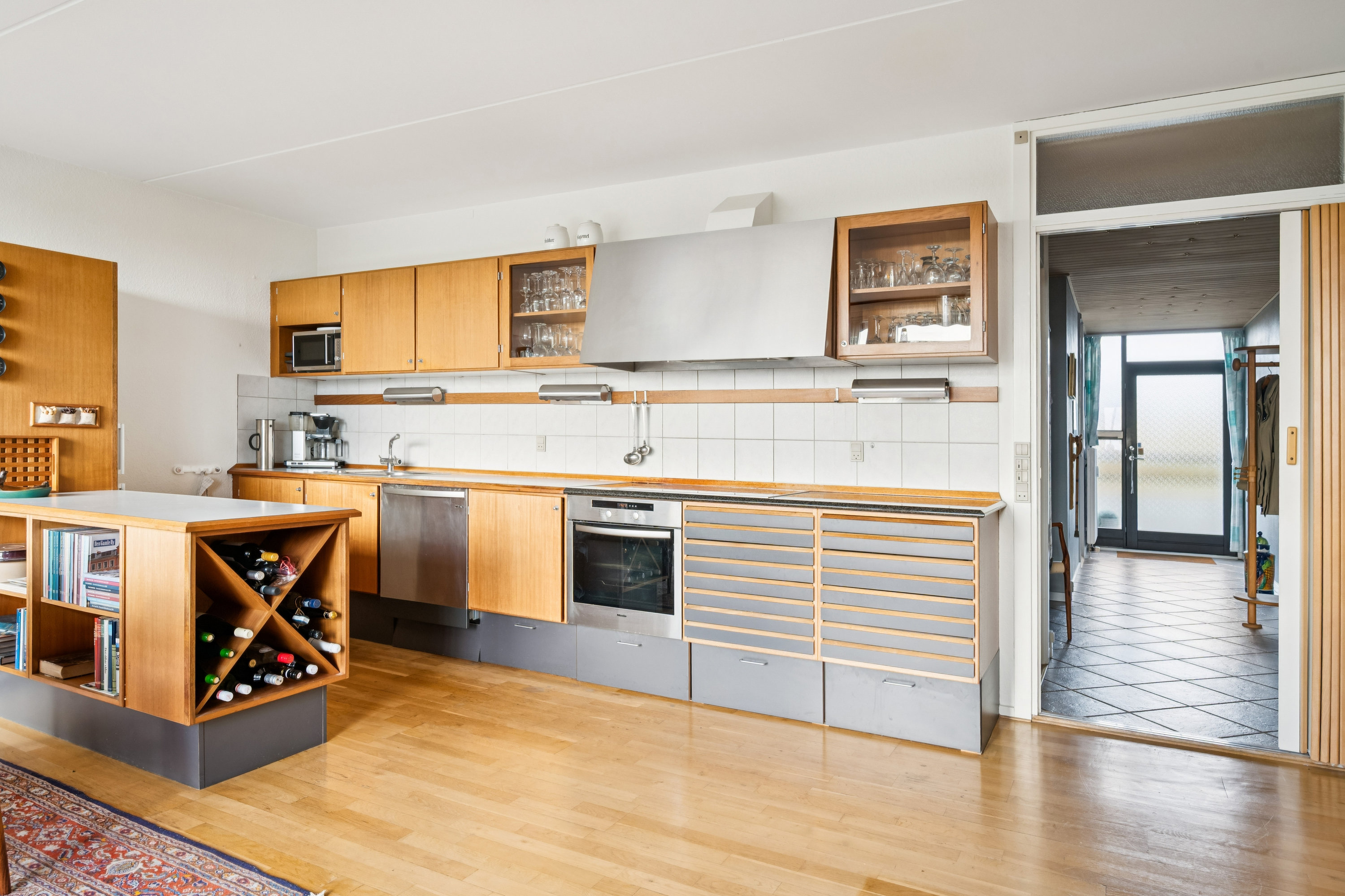 Fremhævet køkken billede i fuldskærmstilstand. Billede af Vestervang 10, 5. 1055., 8000 Aarhus C