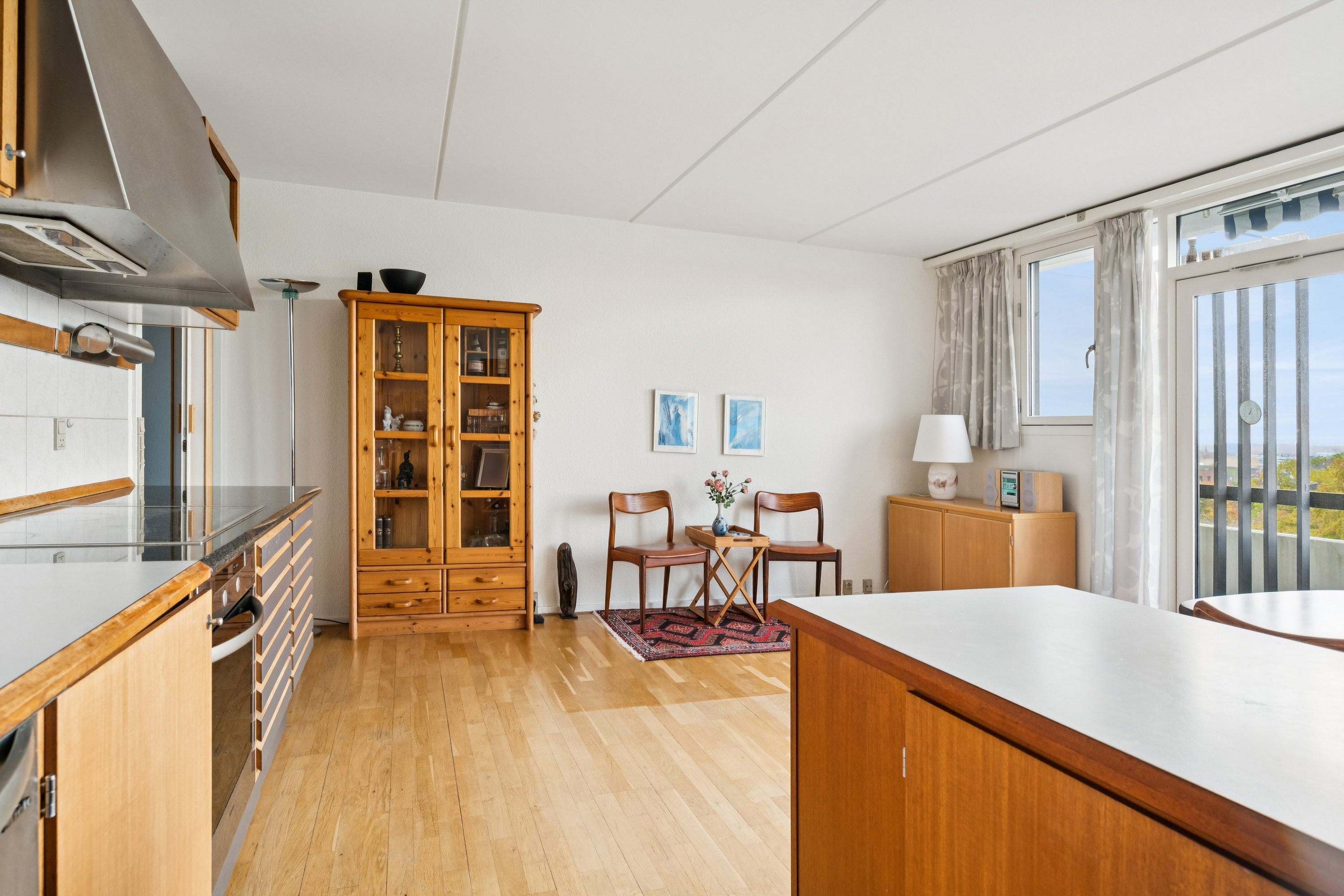 Fremhævet køkken billede i fuldskærmstilstand. Billede af Vestervang 10, 5. 1055., 8000 Aarhus C