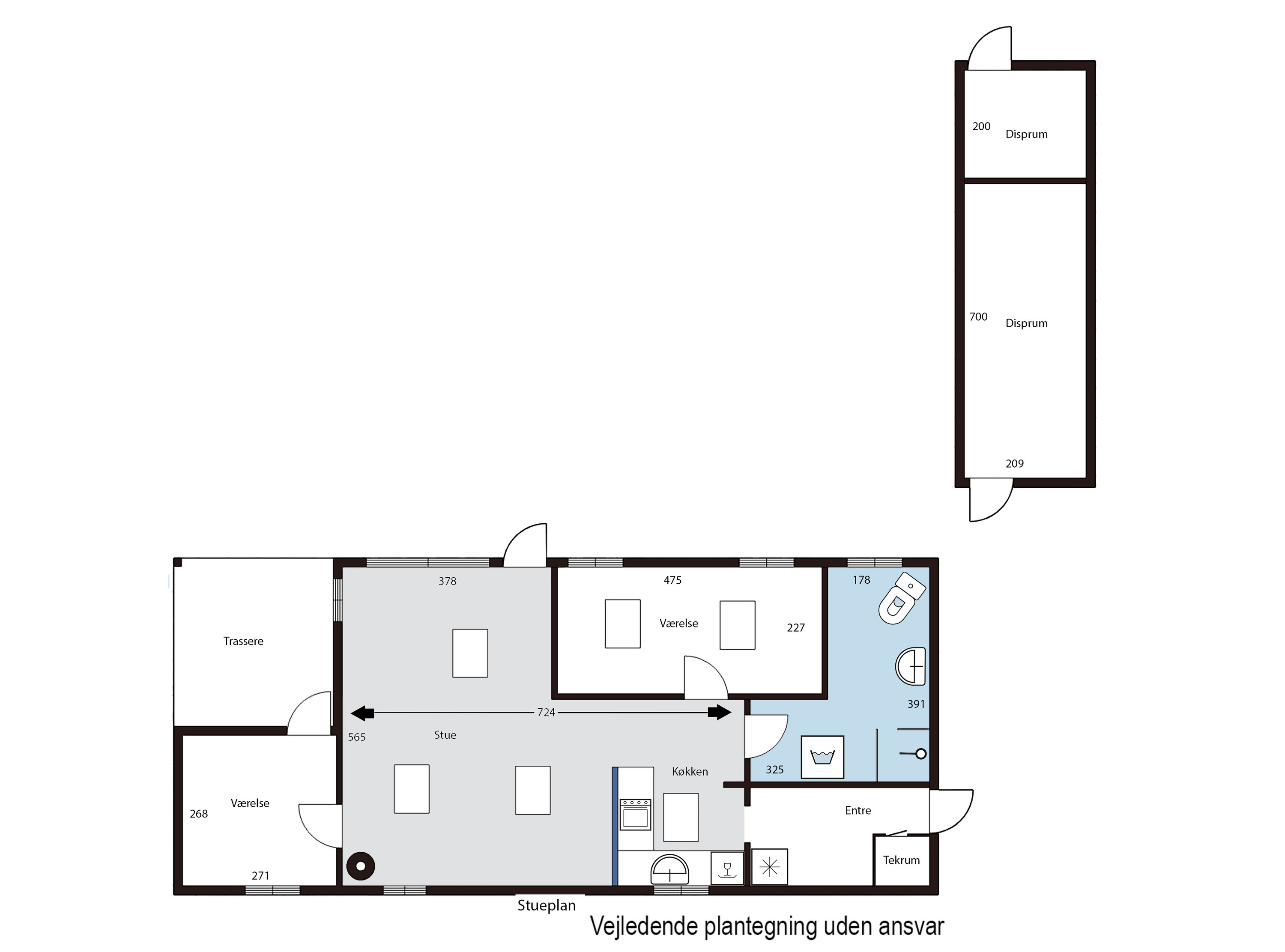 Plantegninger billede af Ternevej 1, 5610 Assens