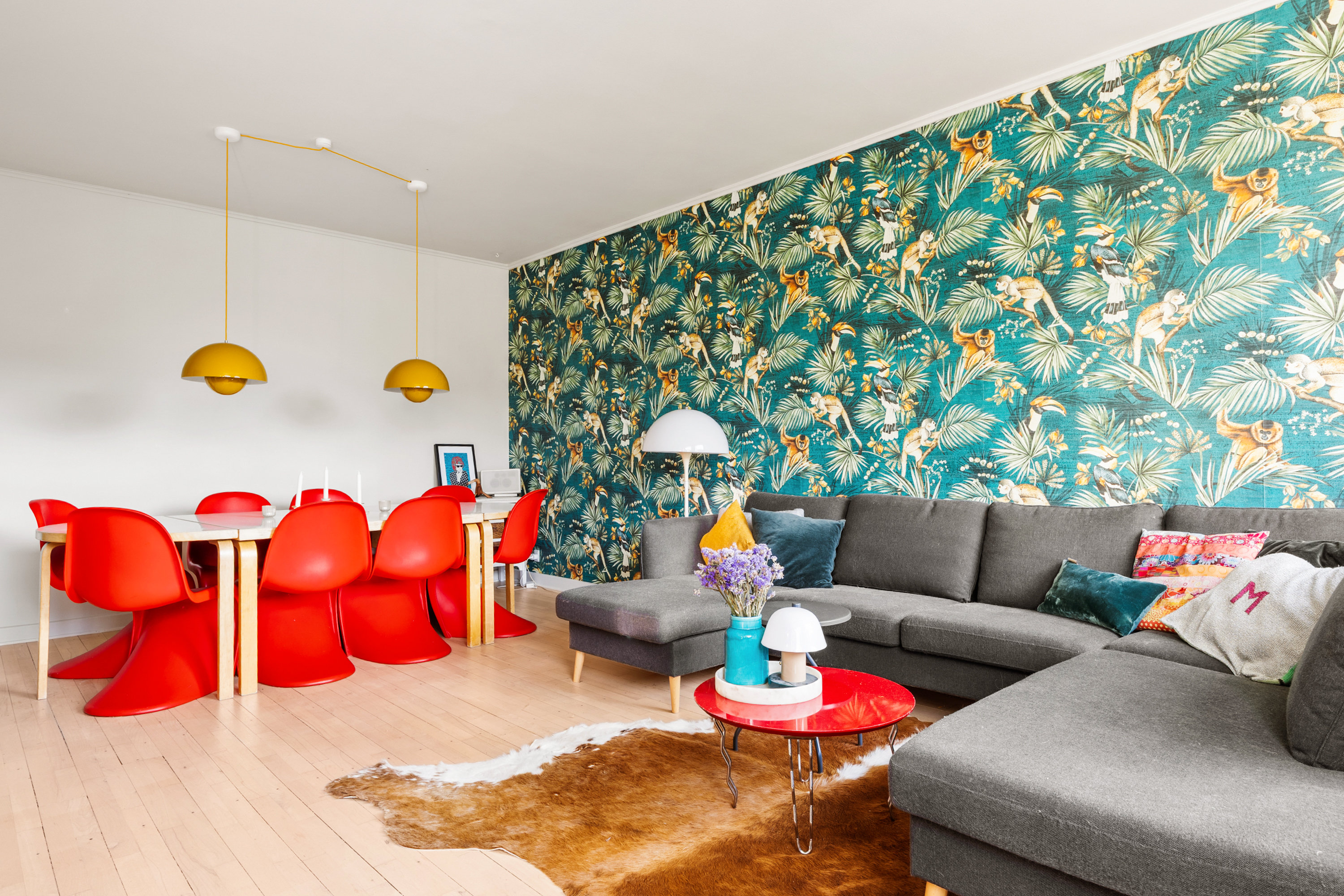 Fremhævet stue billede i fuldskærmstilstand. Billede af Dronningens Tværgade 37, 5. 5., 1302 København K