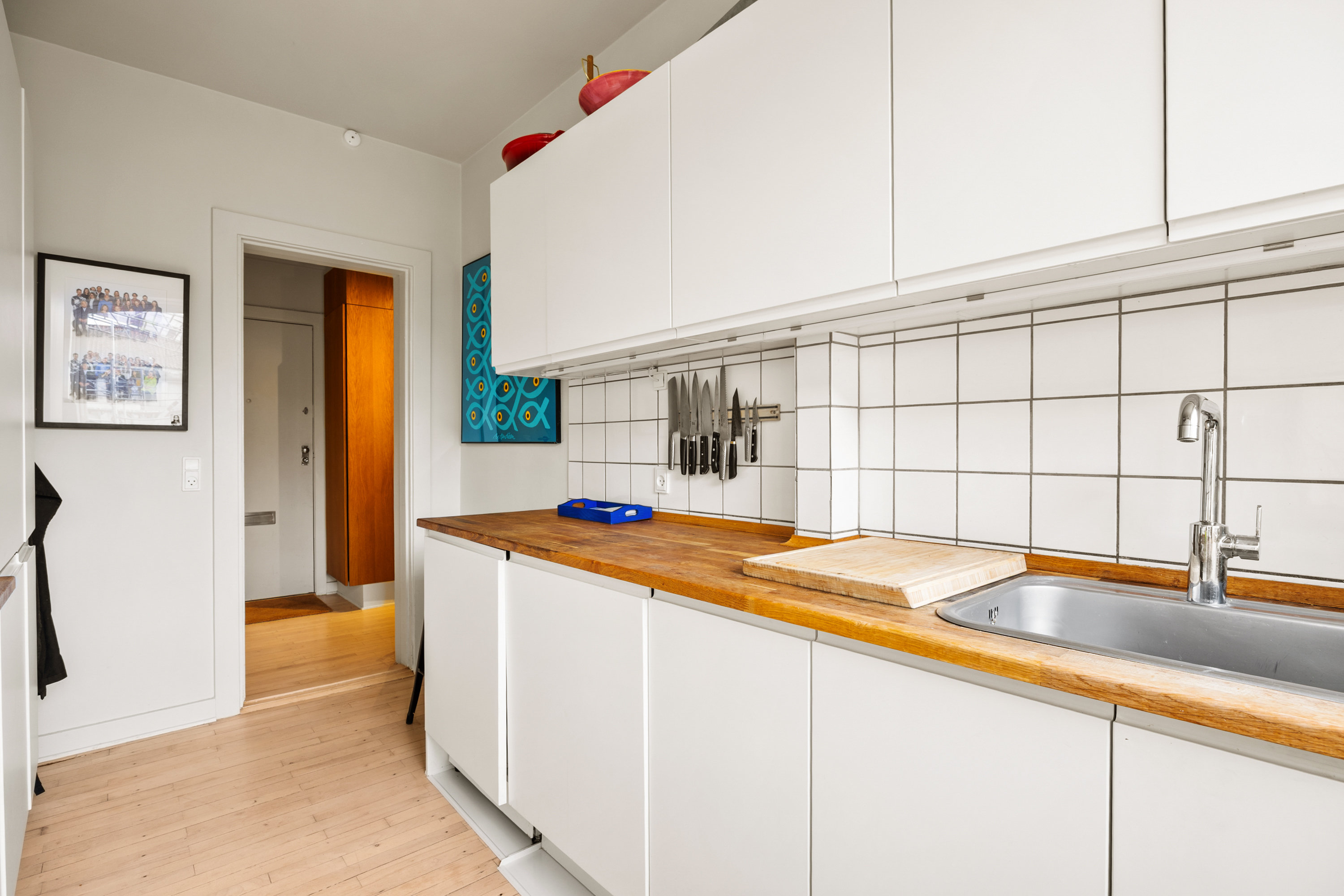 Fremhævet køkken billede i fuldskærmstilstand. Billede af Dronningens Tværgade 37, 5. 5., 1302 København K