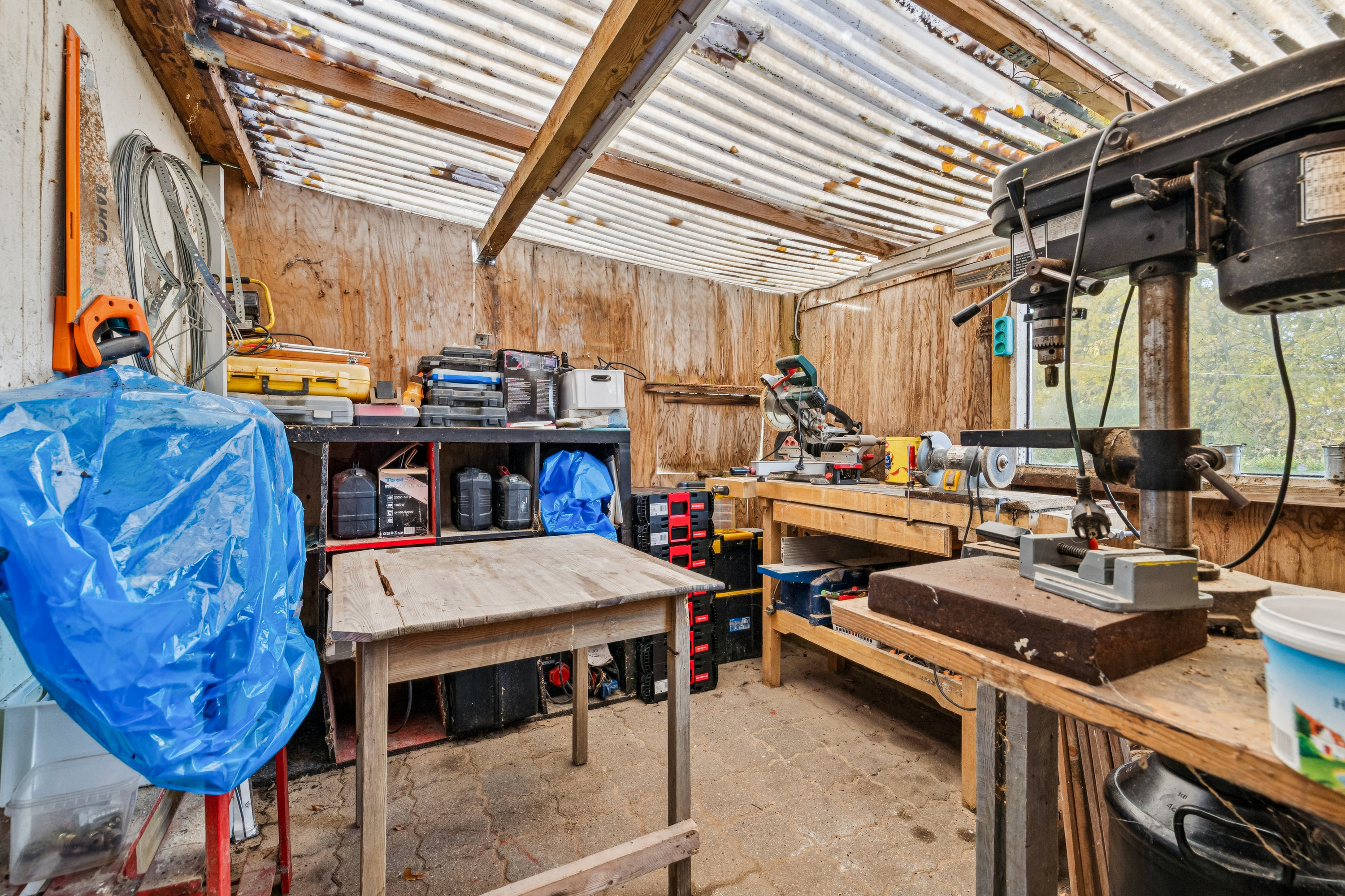 Fremhævet værksted billede i fuldskærmstilstand. Billede af Hvilstedvej 12, Hvilsted, 8355 Solbjerg