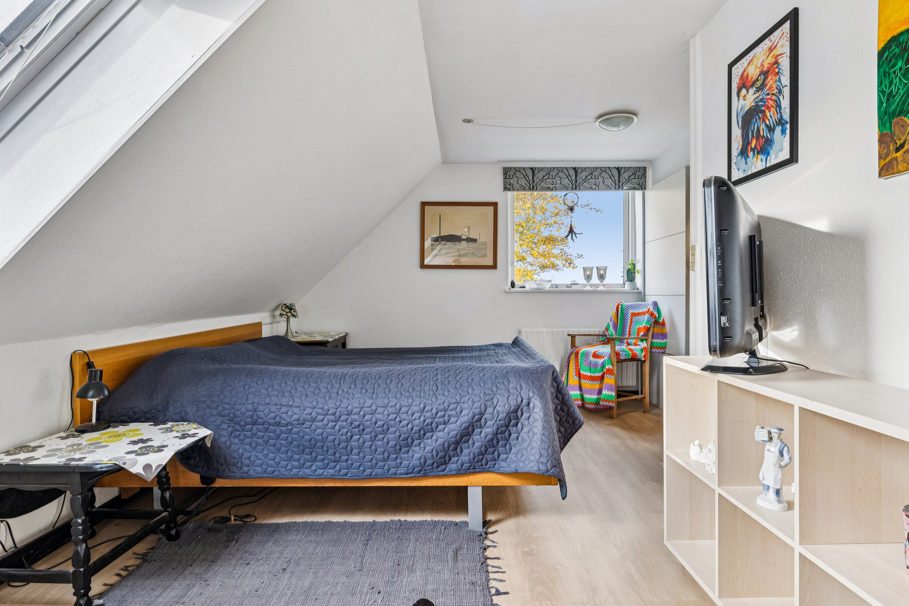 Fremhævet soveværelse billede i fuldskærmstilstand. Billede af Hvilstedvej 12, Hvilsted, 8355 Solbjerg