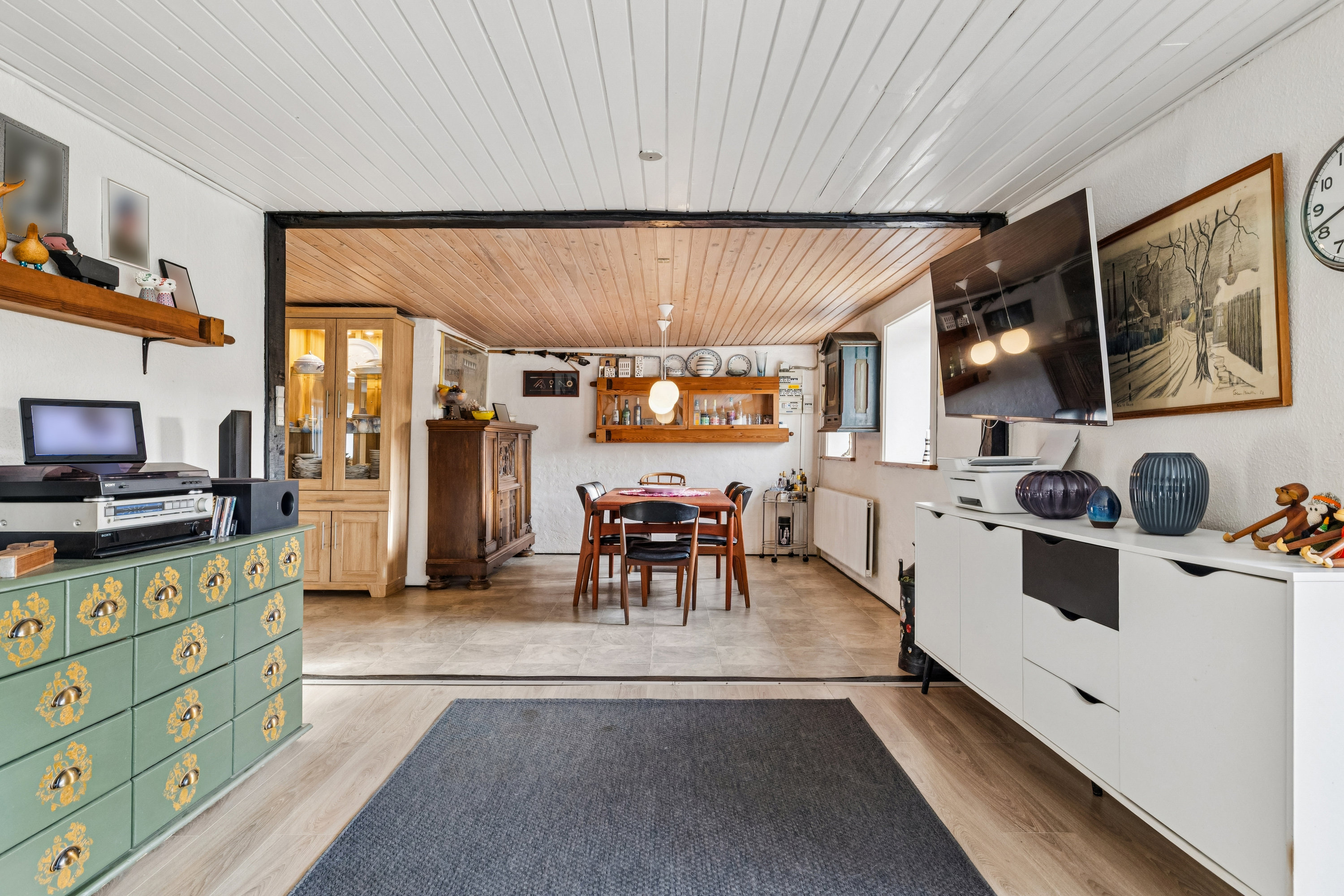 Fremhævet spisestue billede i fuldskærmstilstand. Billede af Hvilstedvej 12, Hvilsted, 8355 Solbjerg