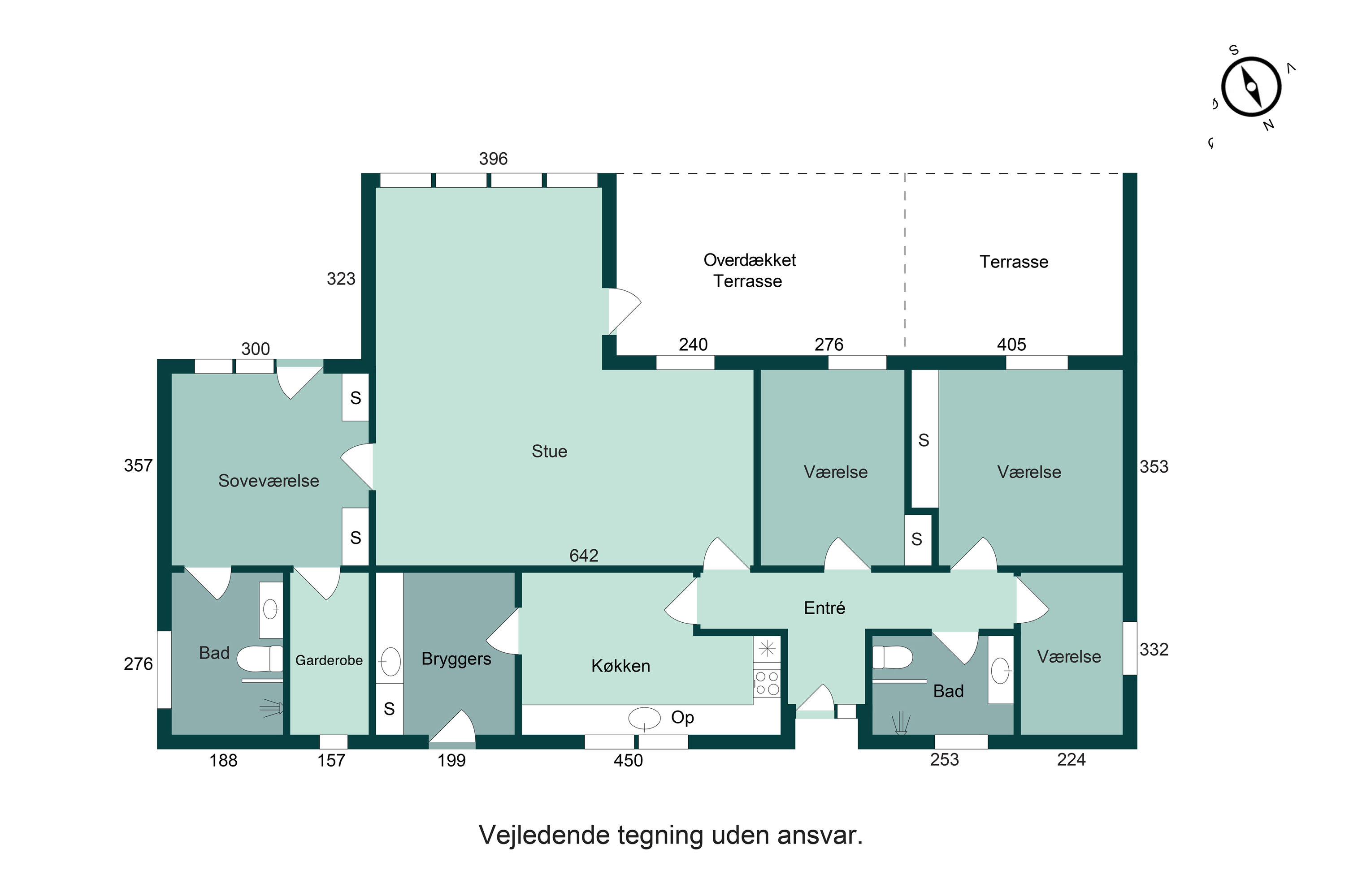 Plantegninger billede af Åparken 18, 7171 Uldum
