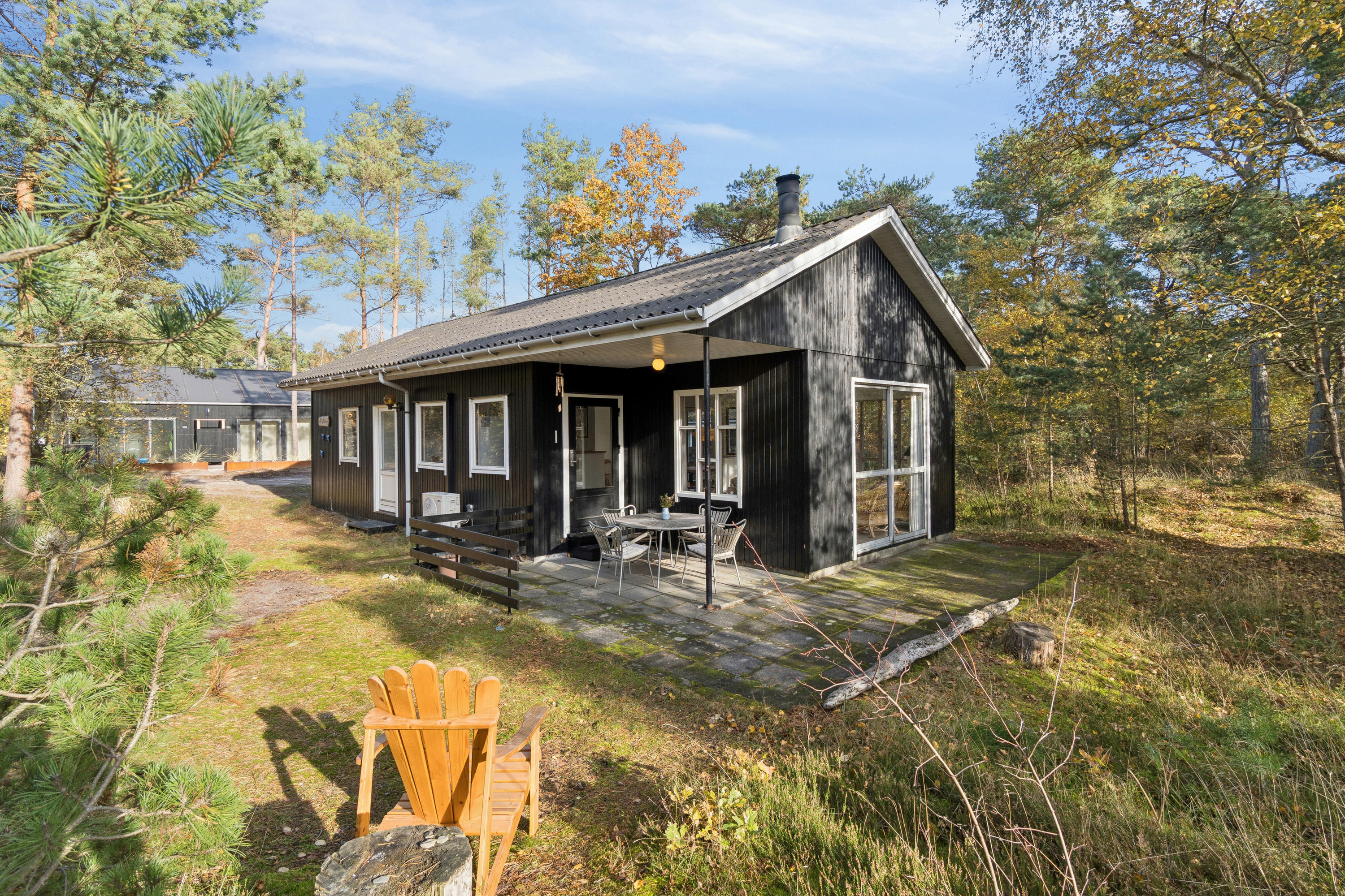 Miniaturebillede 2: set fra haven. Billede af Vigen 2, Snogebæk, 3730 Nexø