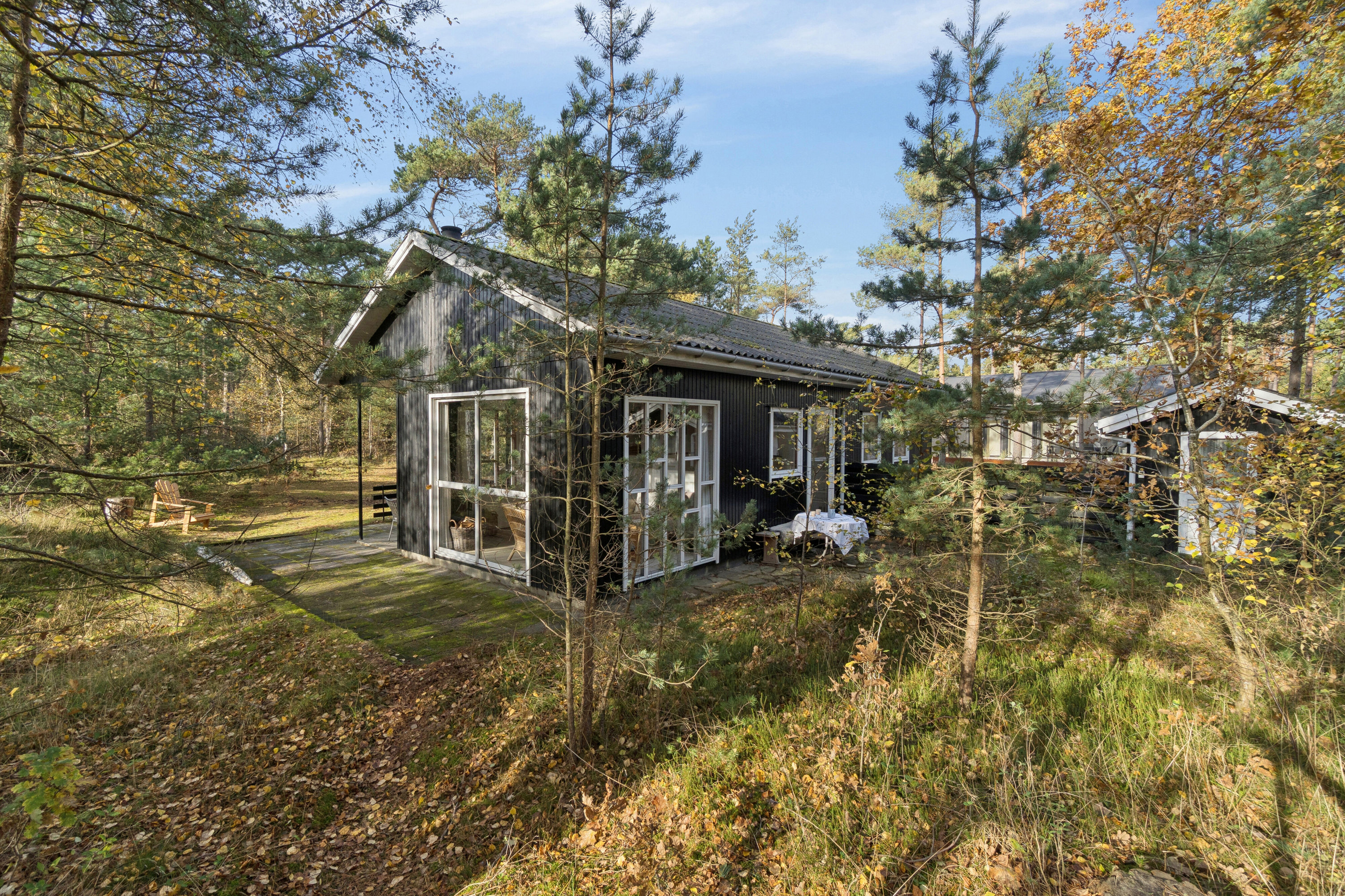 Fremhævet set fra haven billede i fuldskærmstilstand. Billede af Vigen 2, Snogebæk, 3730 Nexø