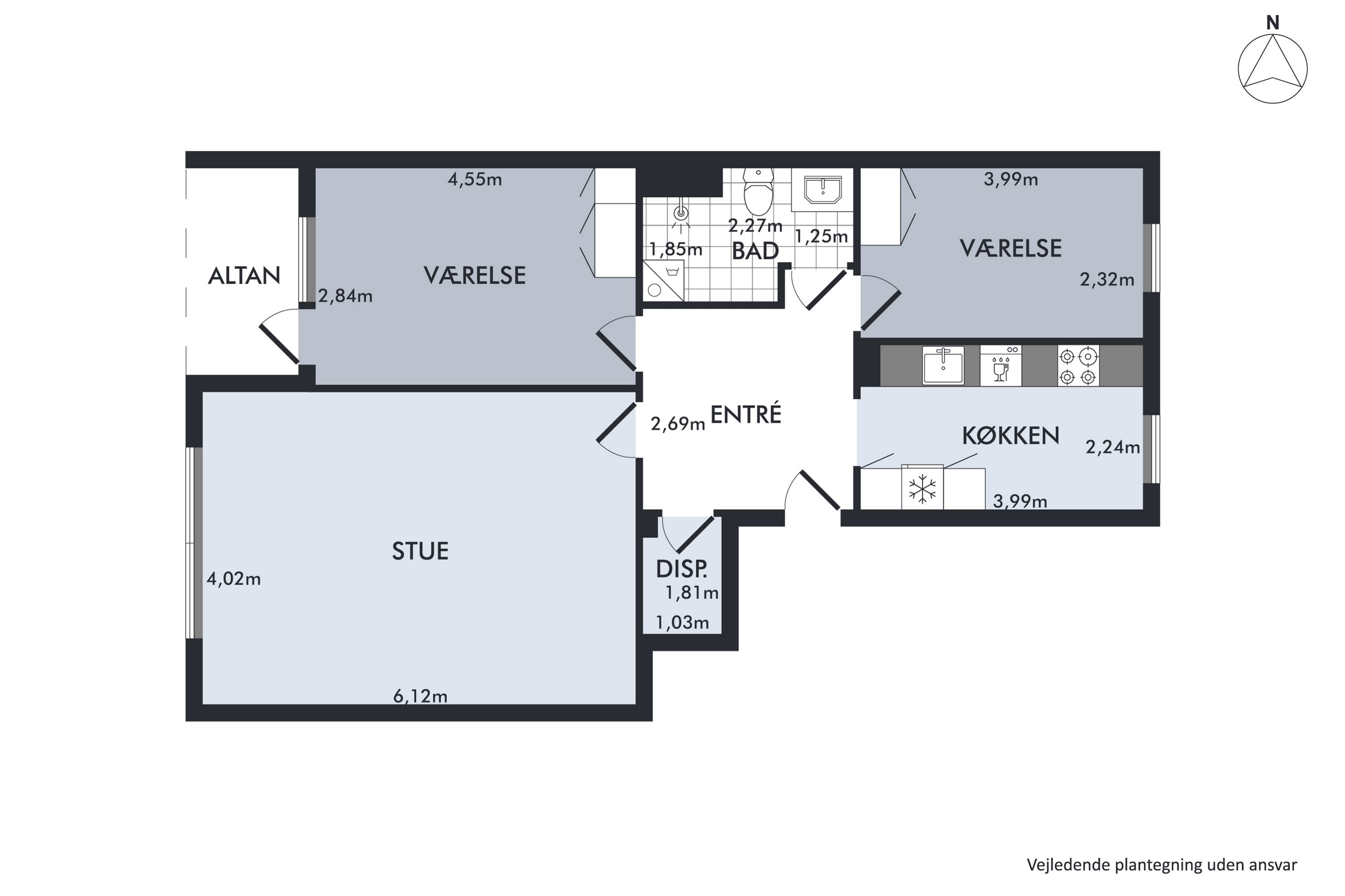 Plantegninger billede af Skelvangsvej 113, 1. th., 8920 Randers NV