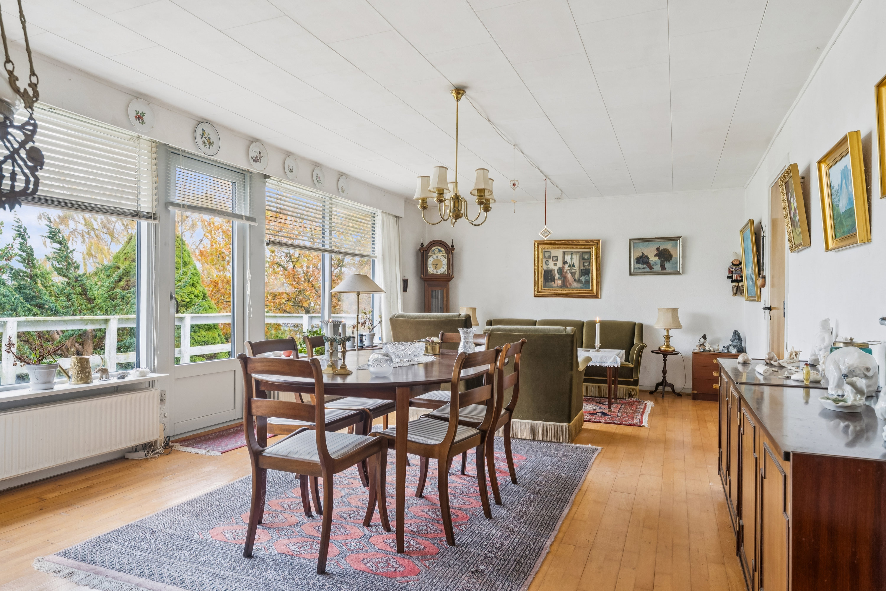 Fremhævet stue billede i fuldskærmstilstand. Billede af Kildebakken 6, Ø Tørslev, 8983 Gjerlev J