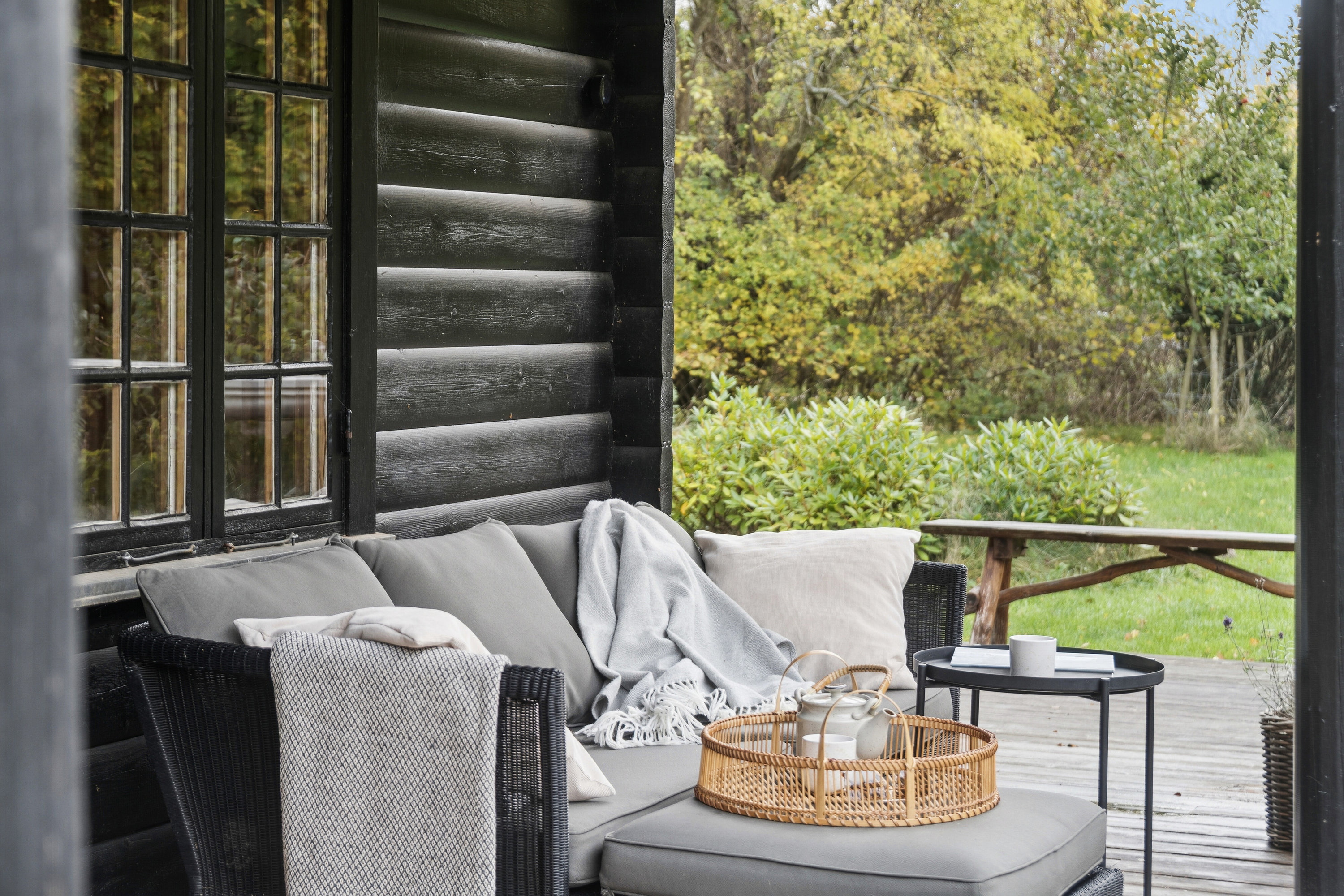 Fremhævet terrasse billede i fuldskærmstilstand. Billede af Lindevangen 1, 4581 Rørvig