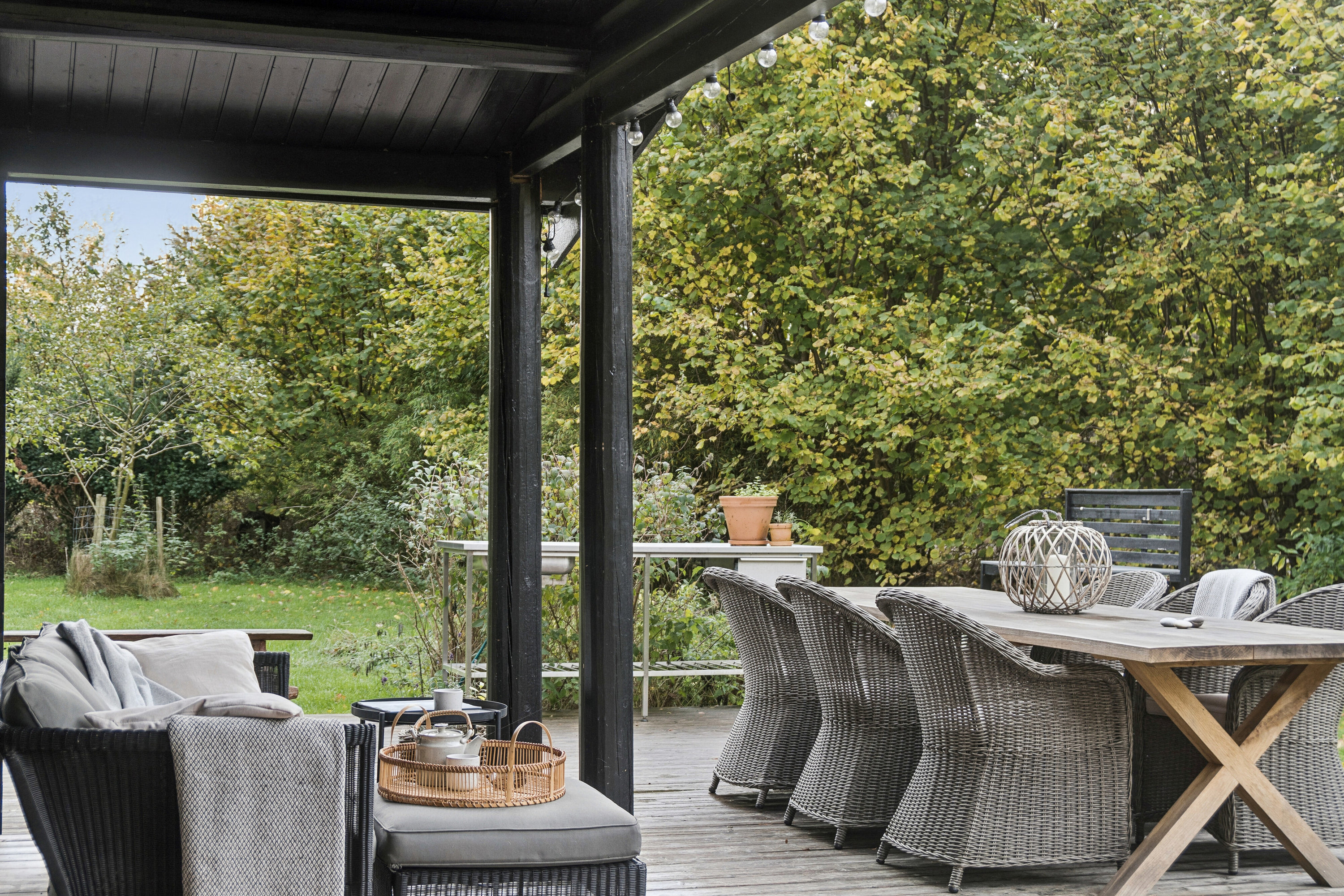 Fremhævet terrasse billede i fuldskærmstilstand. Billede af Lindevangen 1, 4581 Rørvig