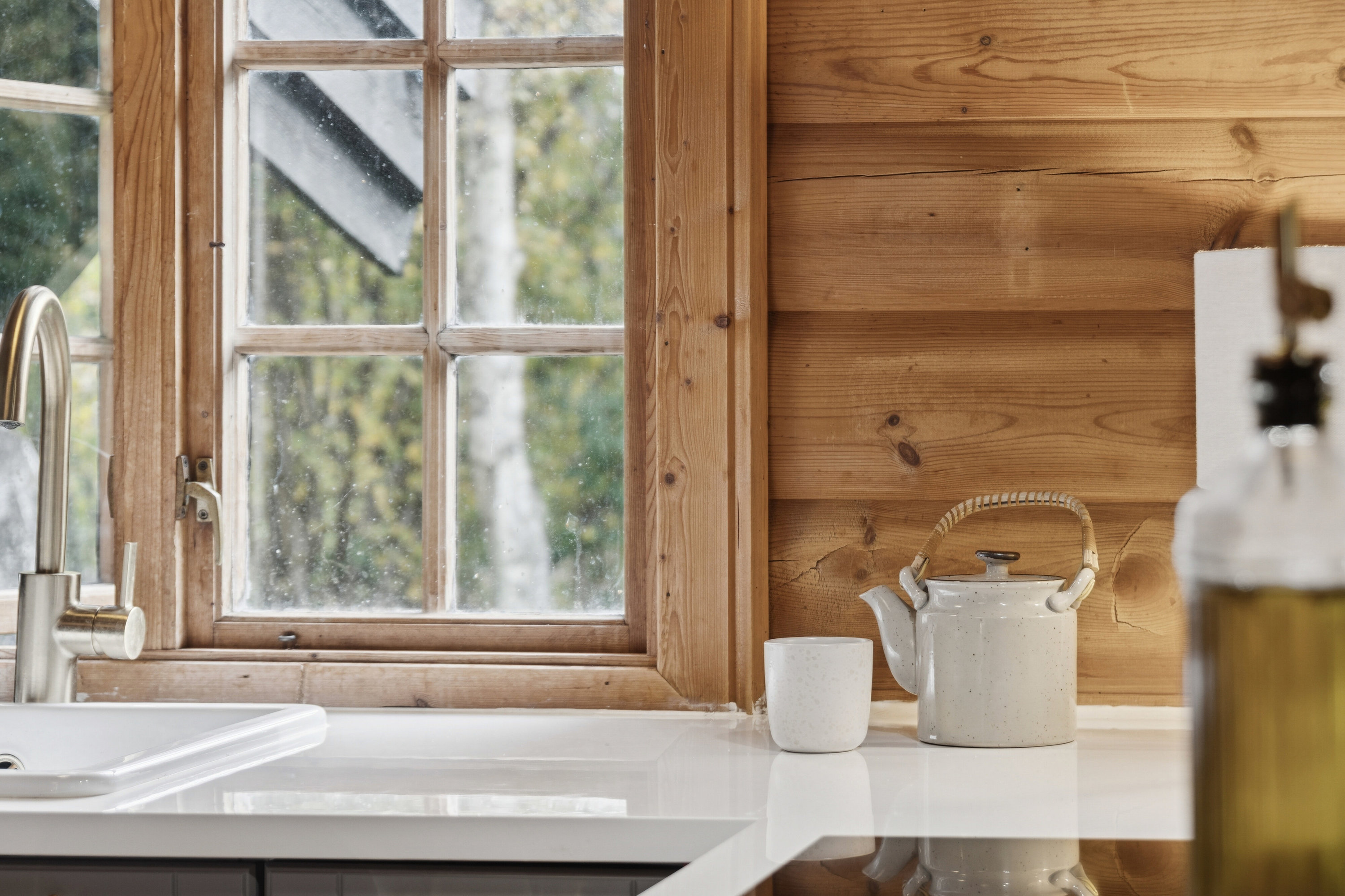 Fremhævet køkken billede i fuldskærmstilstand. Billede af Lindevangen 1, 4581 Rørvig