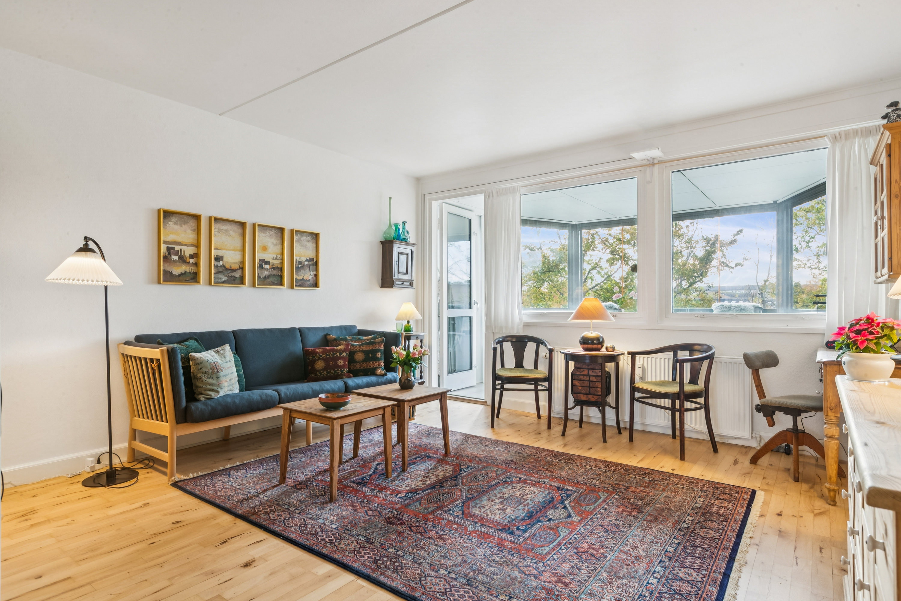 Miniaturebillede 2: stue. Billede af Snerlevej 60, 1. th., 3000 Helsingør