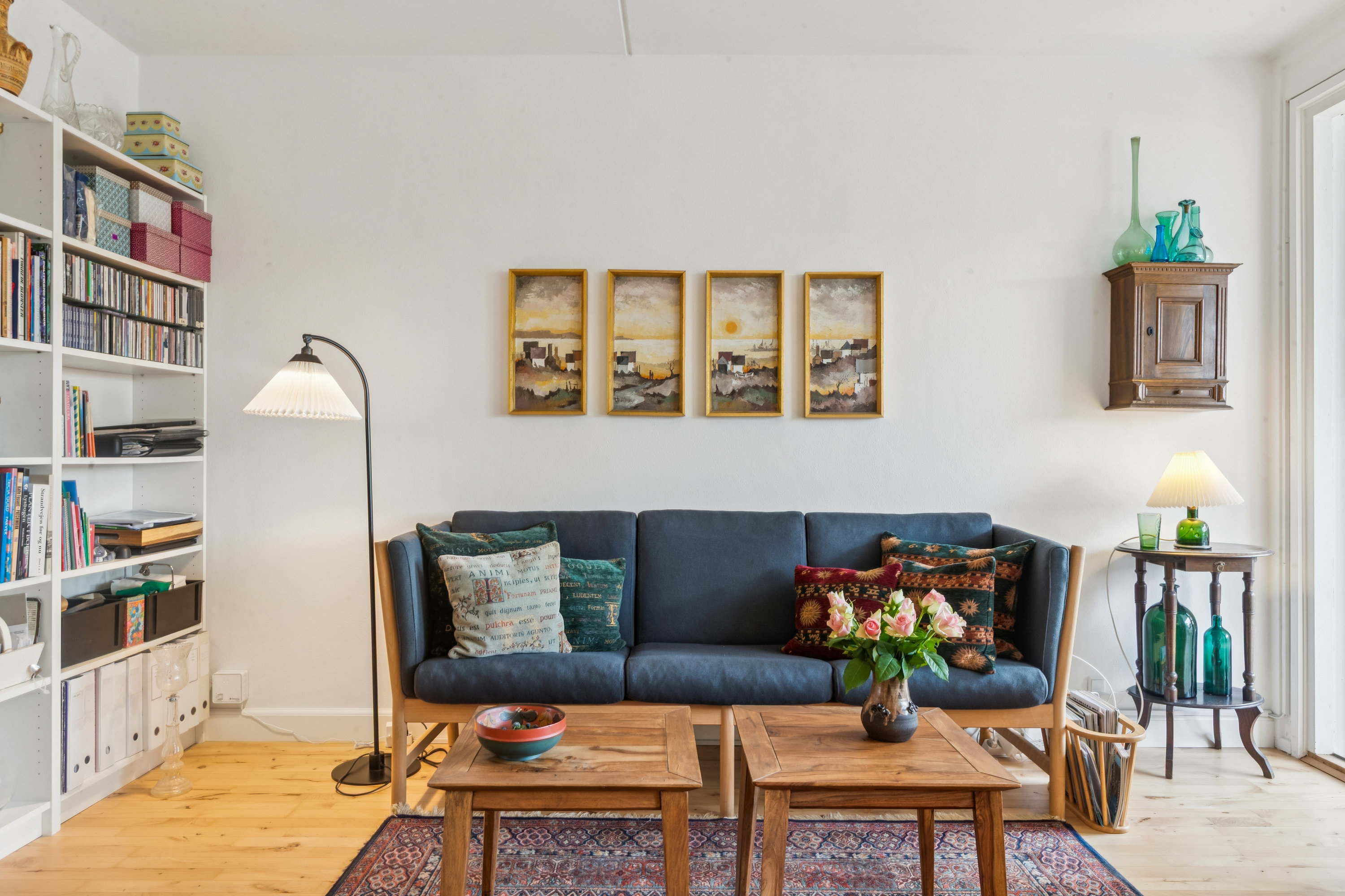 Fremhævet stue billede i fuldskærmstilstand. Billede af Snerlevej 60, 1. th., 3000 Helsingør