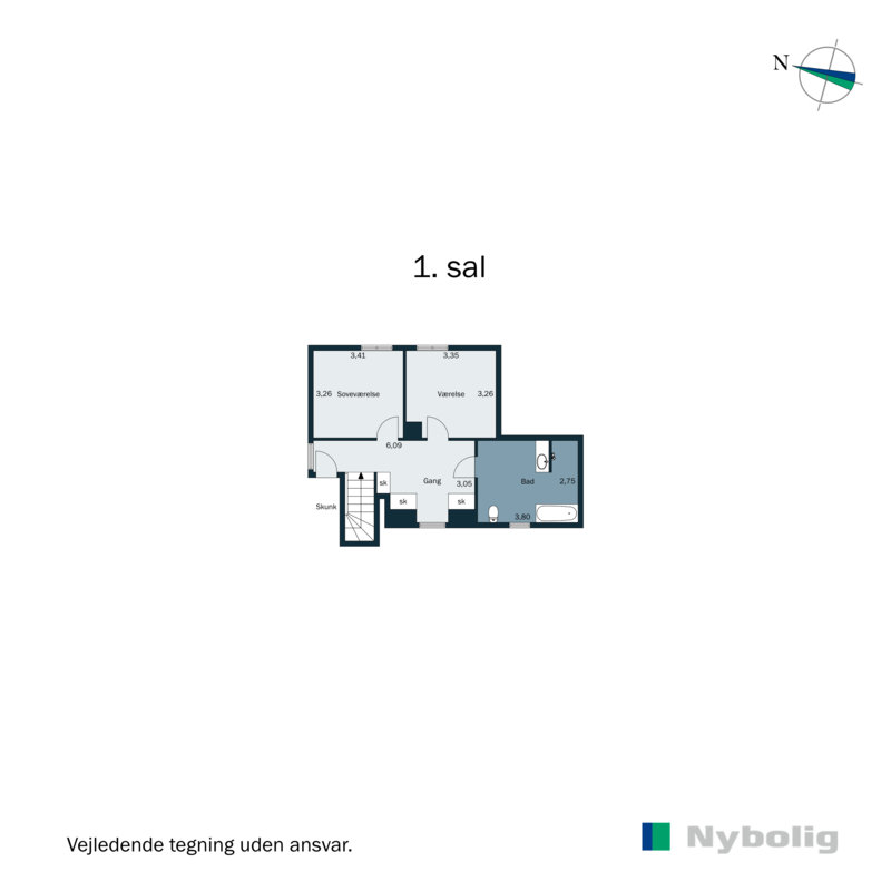 Plantegninger billede af Storegade 66, 6560 Sommersted
