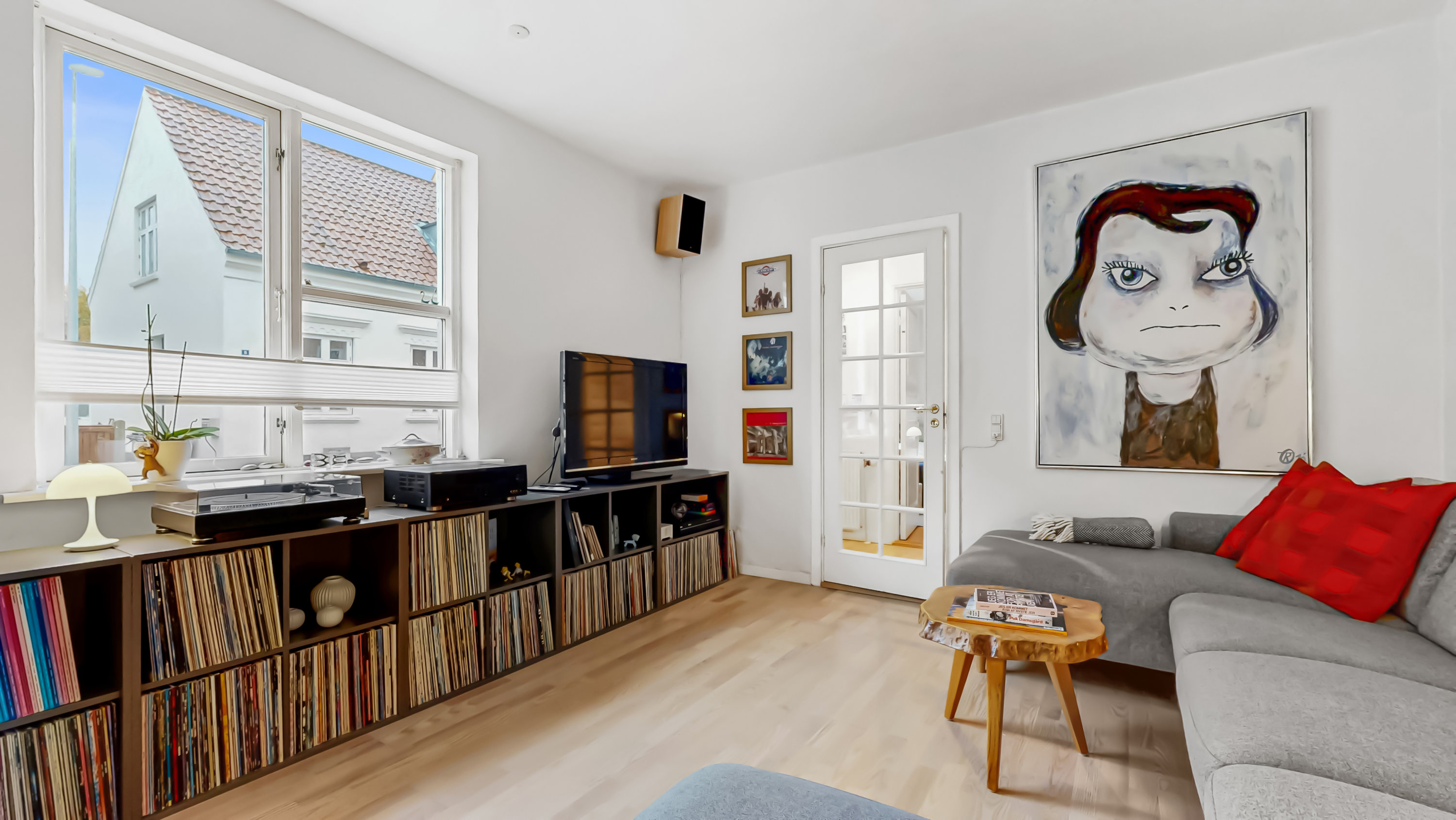 Fremhævet stue billede i fuldskærmstilstand. Billede af Ryesgade 4, 8600 Silkeborg